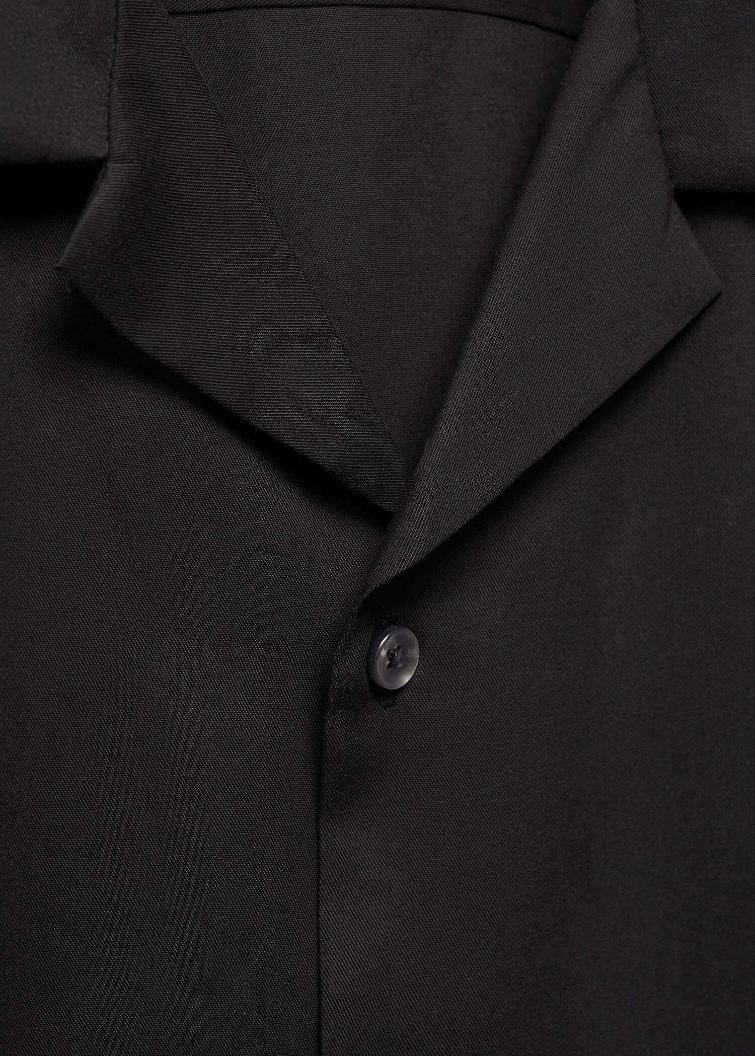 Regular-fit shirt with bowling collar - Details of the article 8