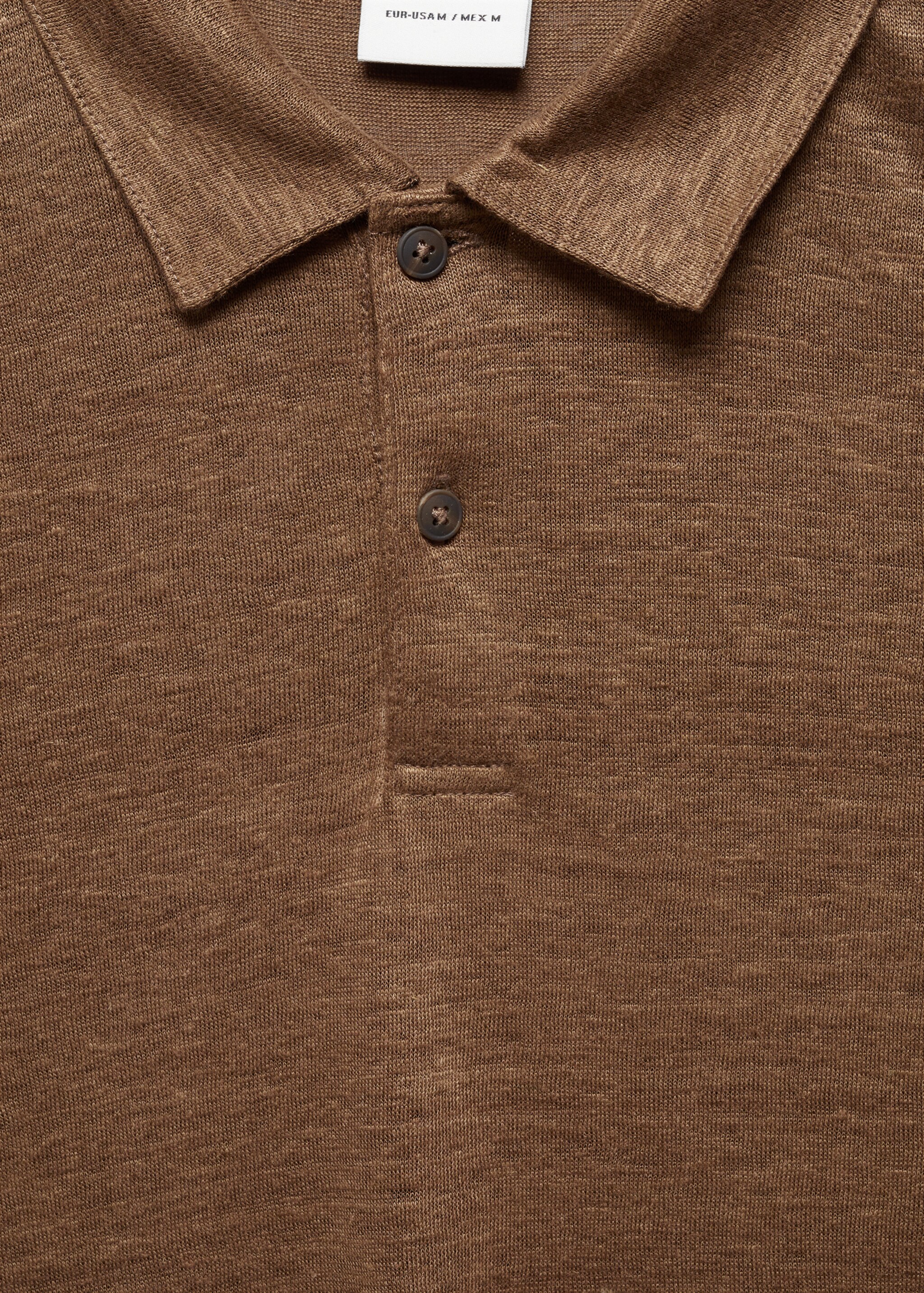 Polo slim fit 100 % lin - Détail de l'article 8