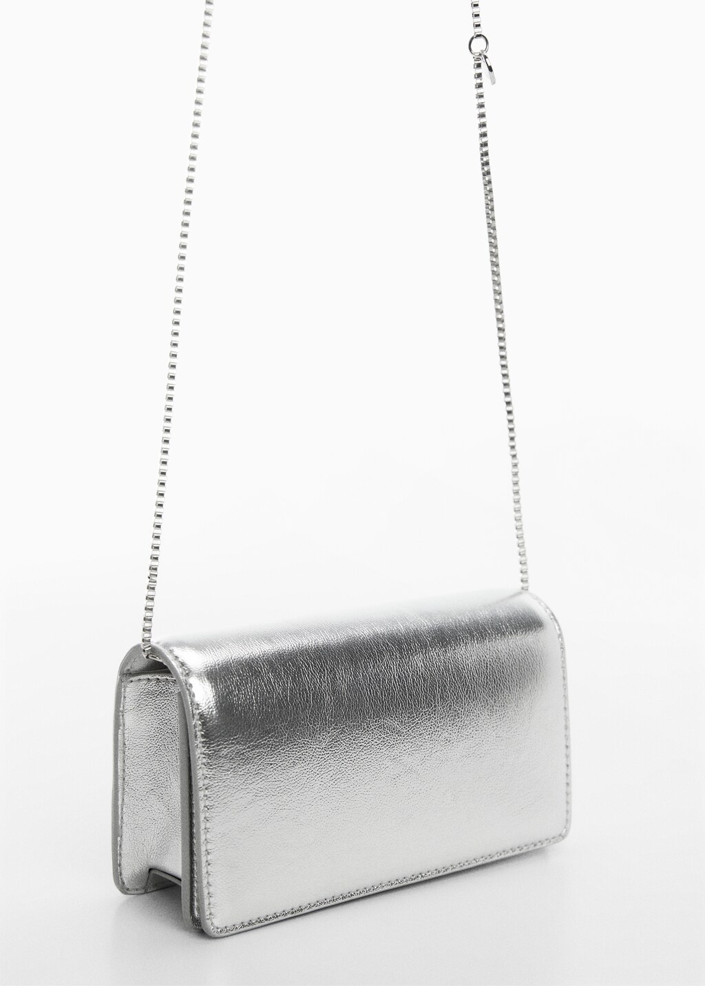 Mango silver bag hotsell