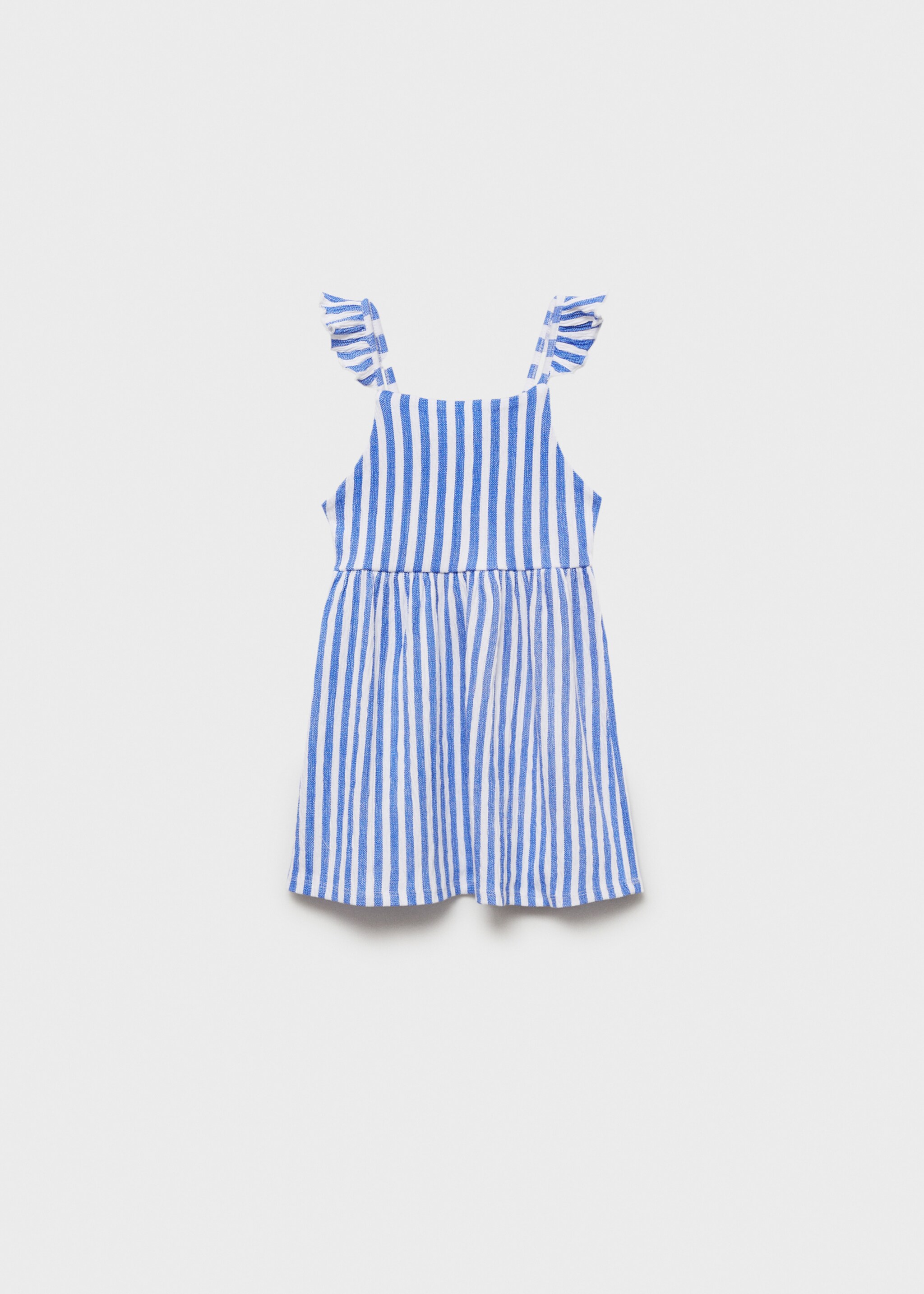 Striped ruffle dress - Article without model