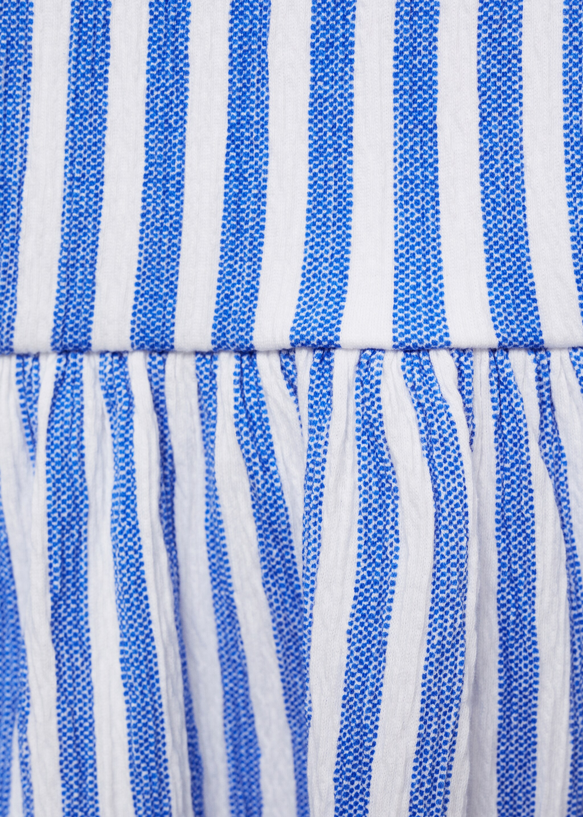 Striped ruffle dress - Details of the article 8