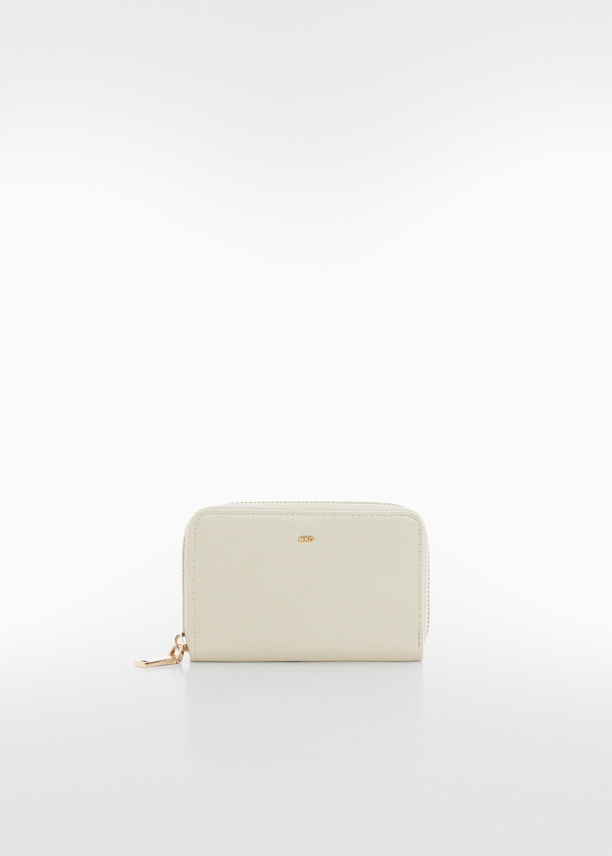 Embossed wallet with logo - Article without model, White. Ref: 67047920-00.
