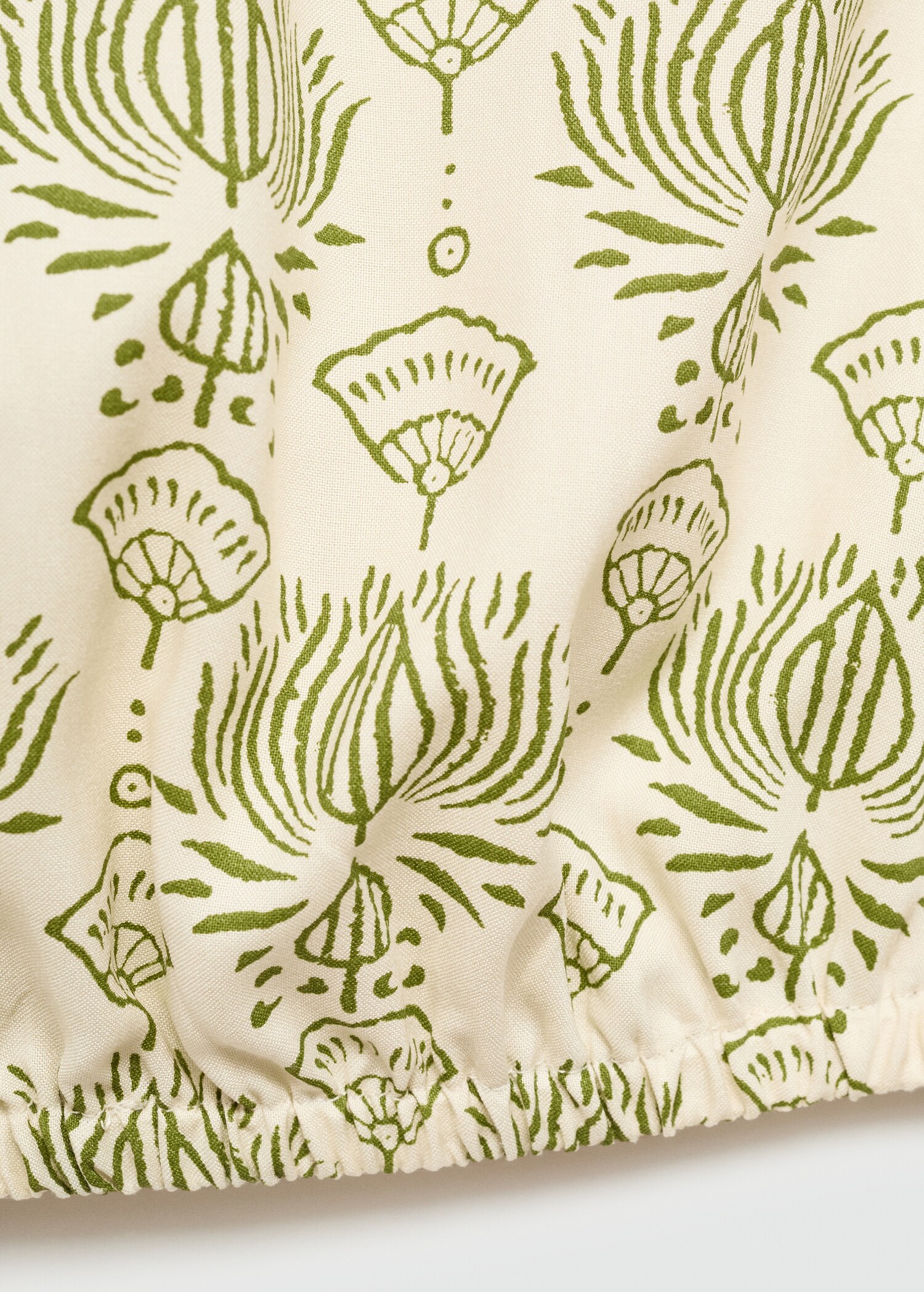Printed crop top - Details of the article 8