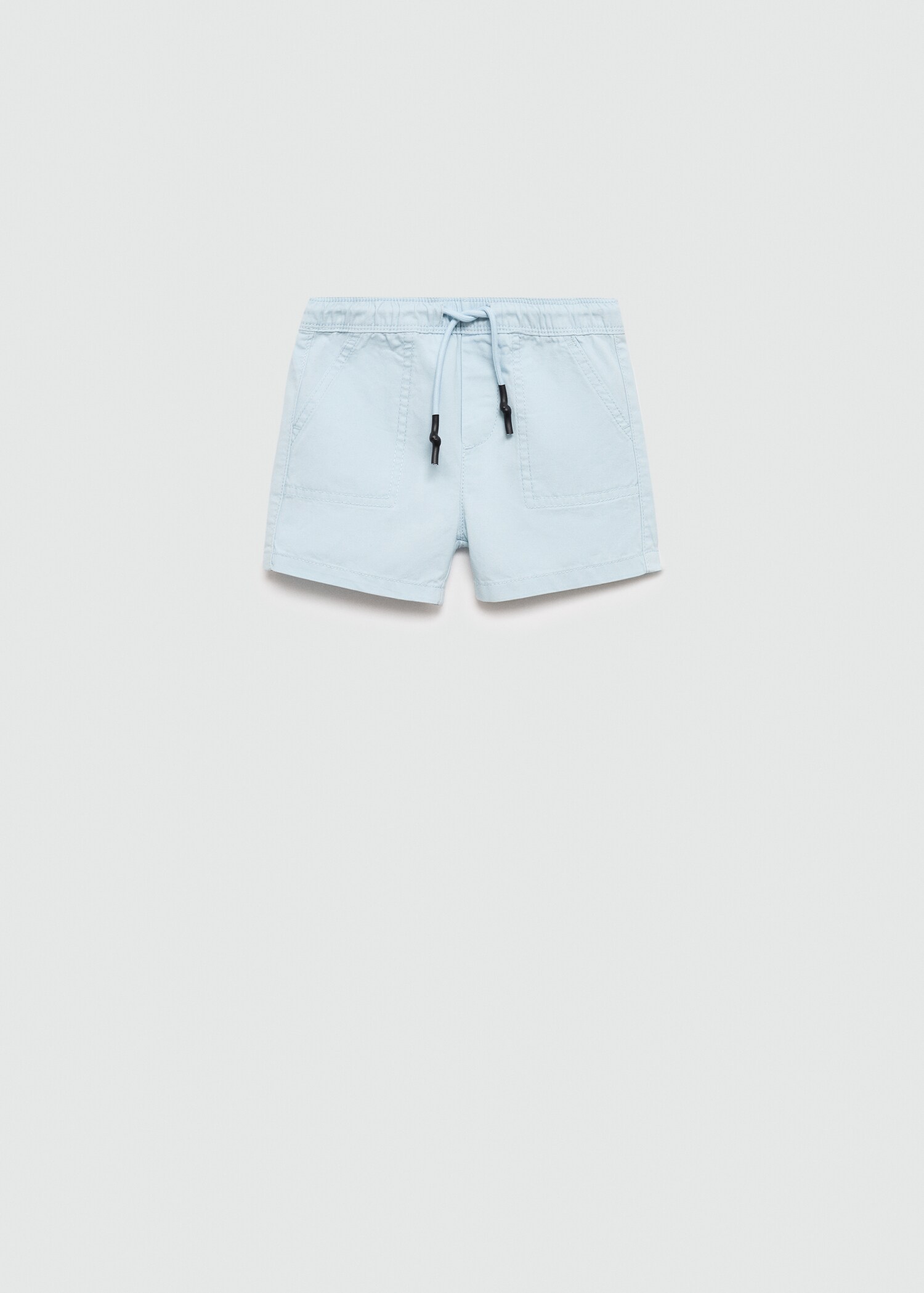 Elastic waist Bermuda shorts - Article without model