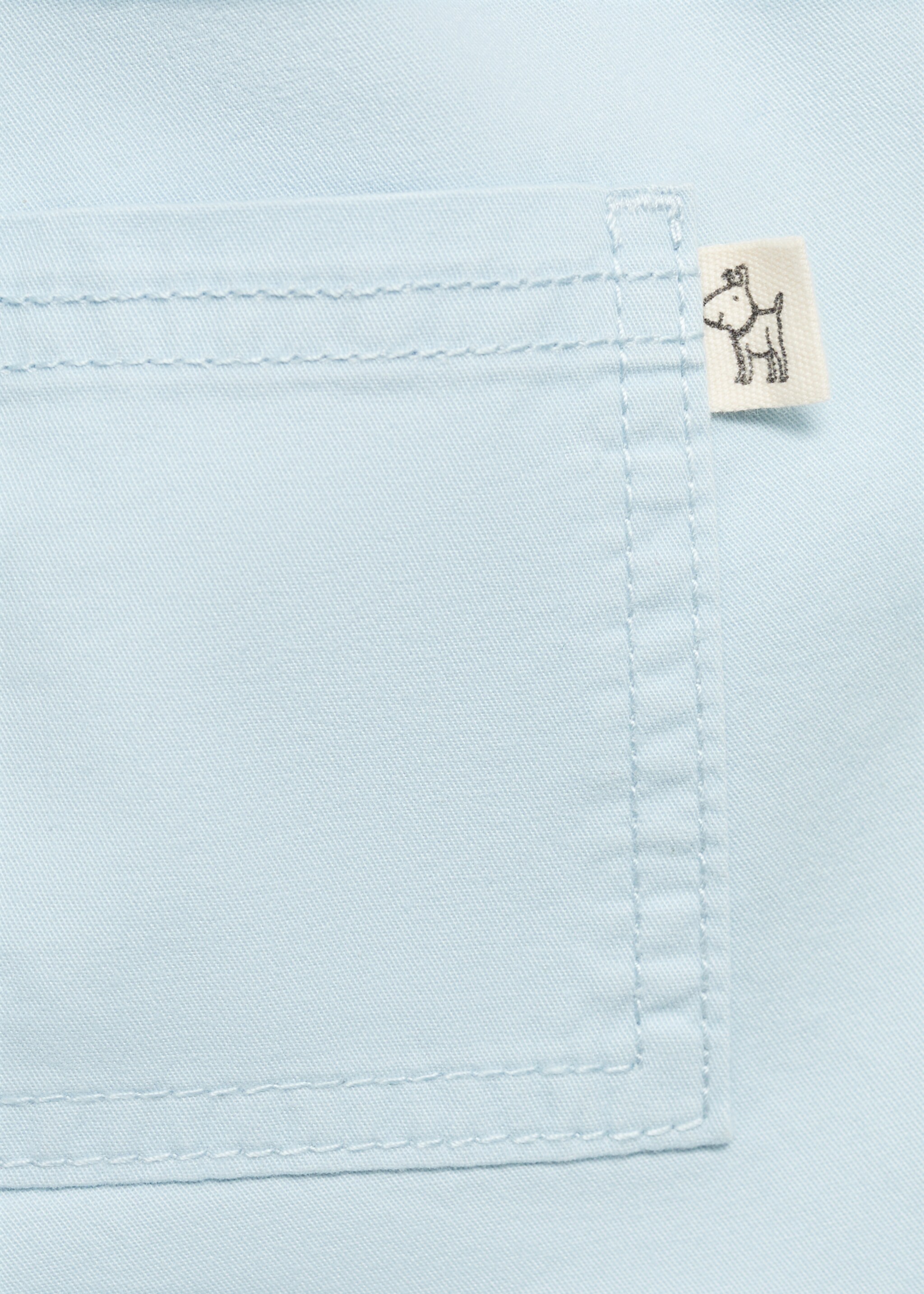 Elastic waist Bermuda shorts - Details of the article 0