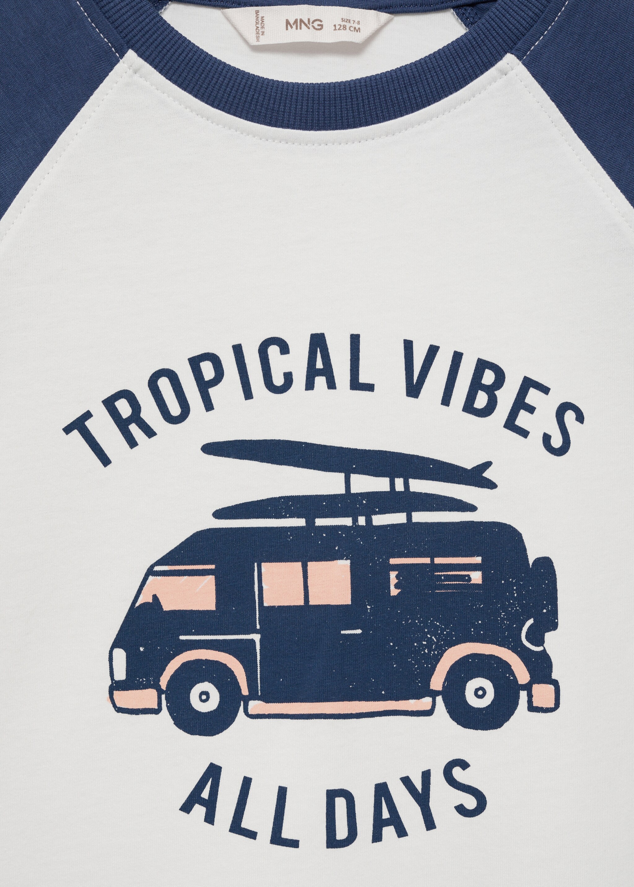 Printed cotton-blend T-shirt - Details of the article 8