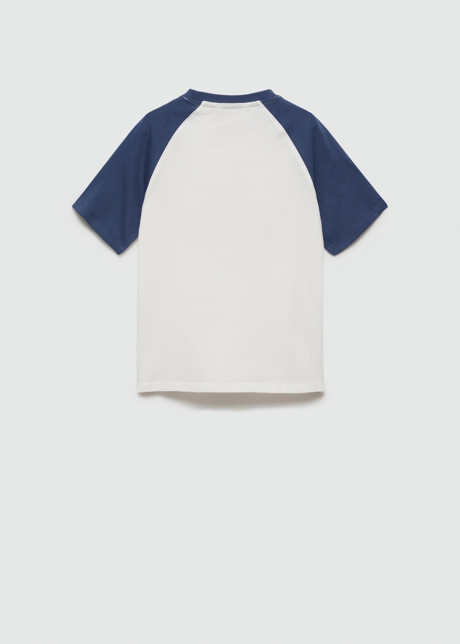Printed cotton-blend T-shirt - Reverse of the article