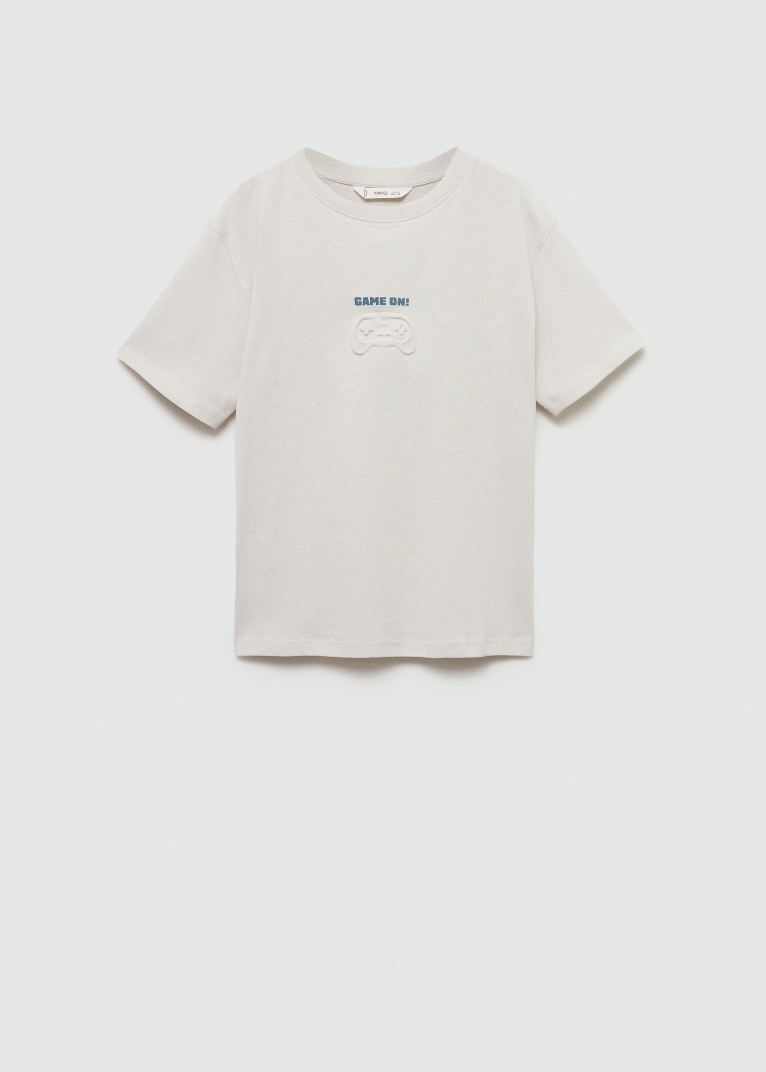Printed cotton-blend T-shirt - Article without model