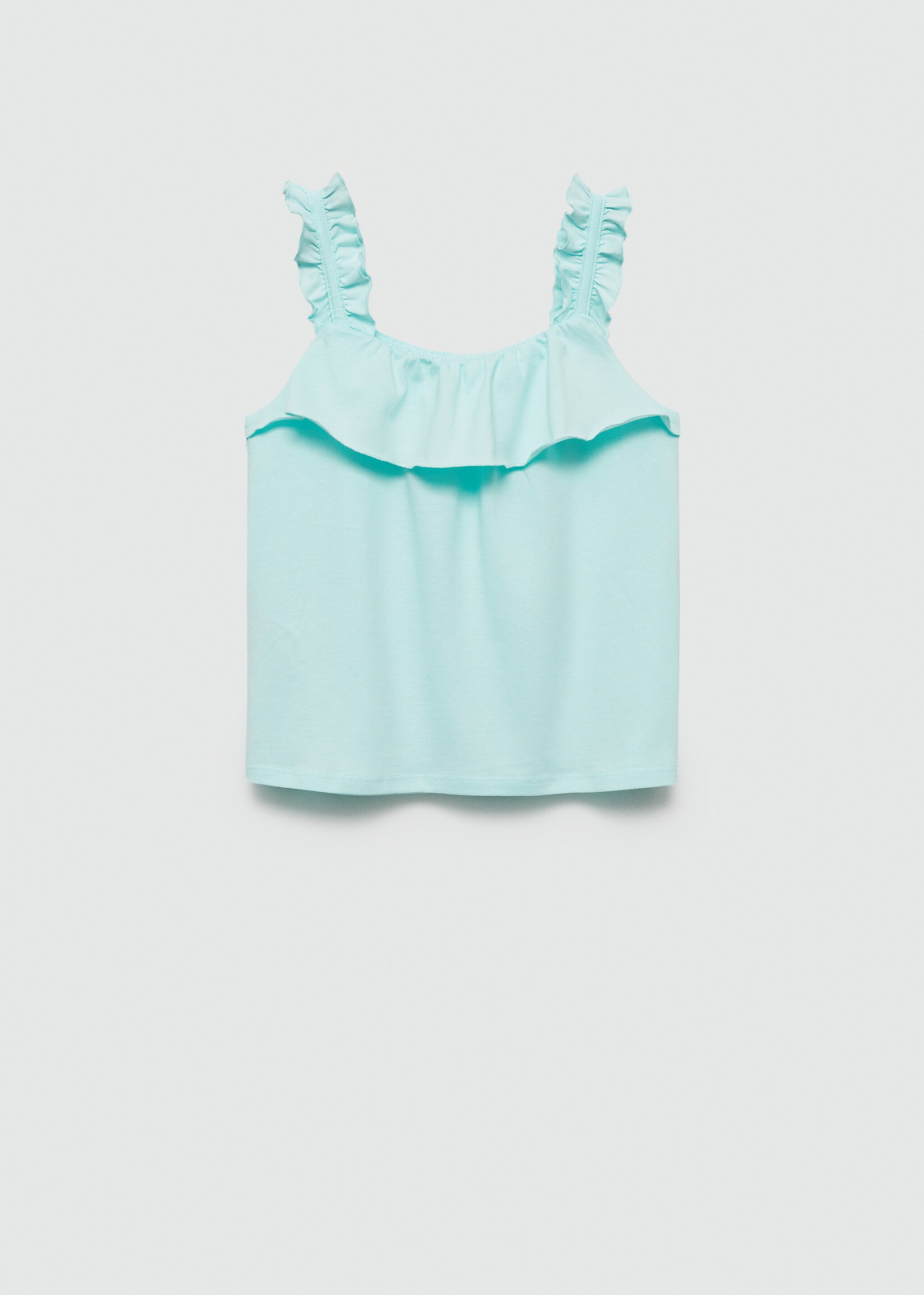 Strap cotton T-shirt - Article without model