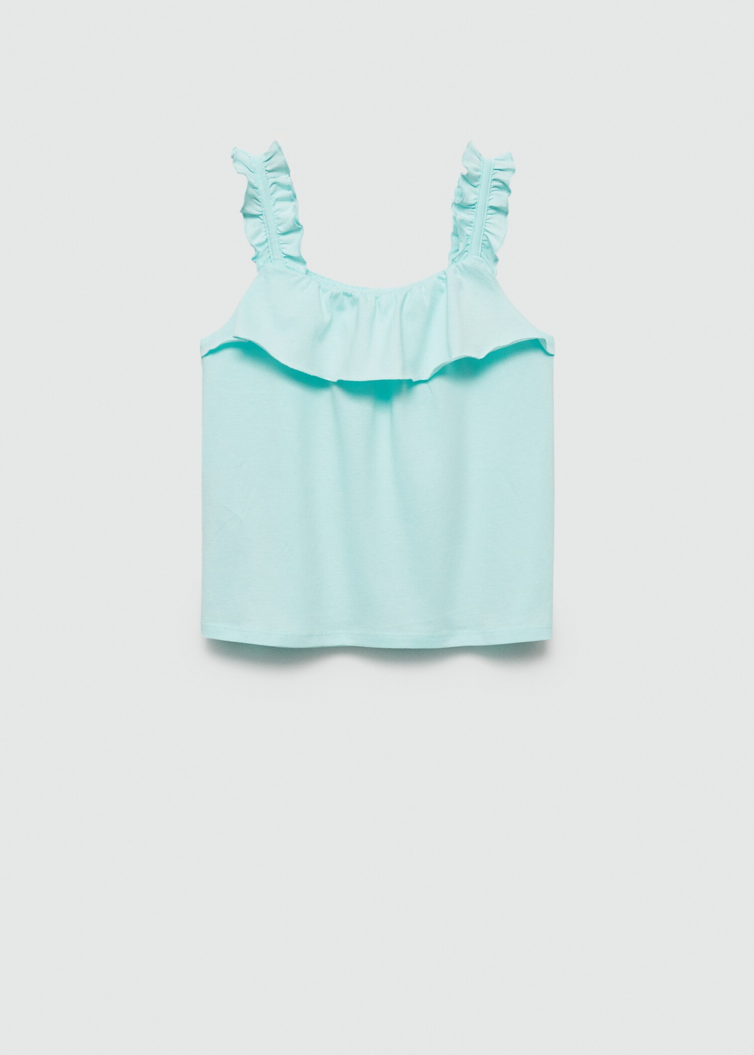 Strap cotton T-shirt - Article without model