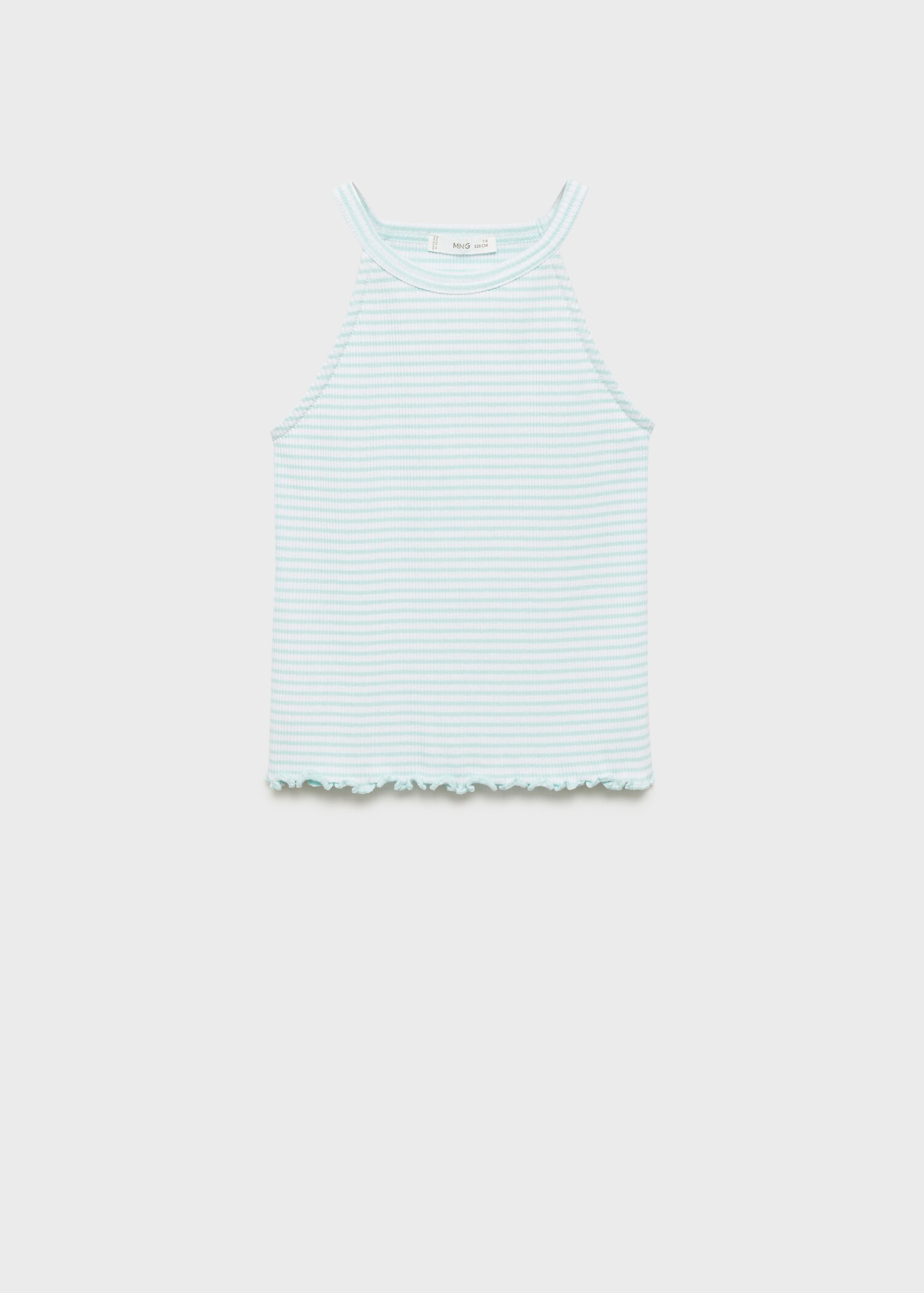 T-shirt bretelles à rayures - Article sans modèle