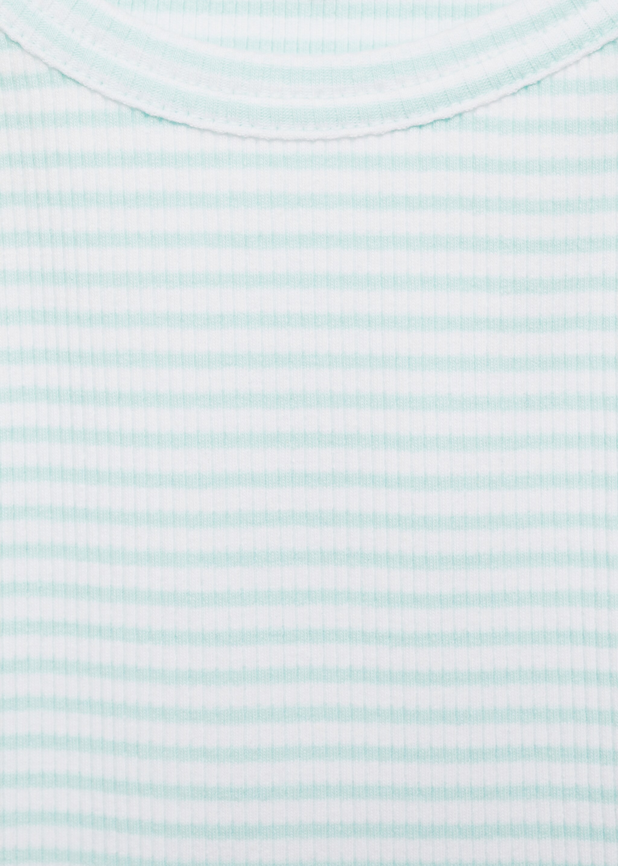 Striped strap T-shirt - Details of the article 8