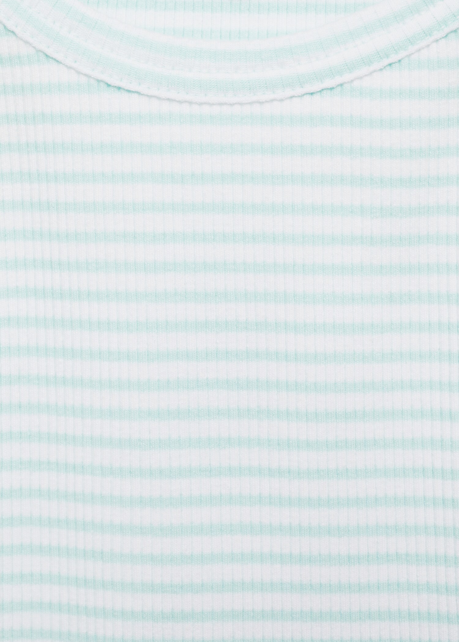 T-shirt bretelles à rayures - Détail de l'article 8