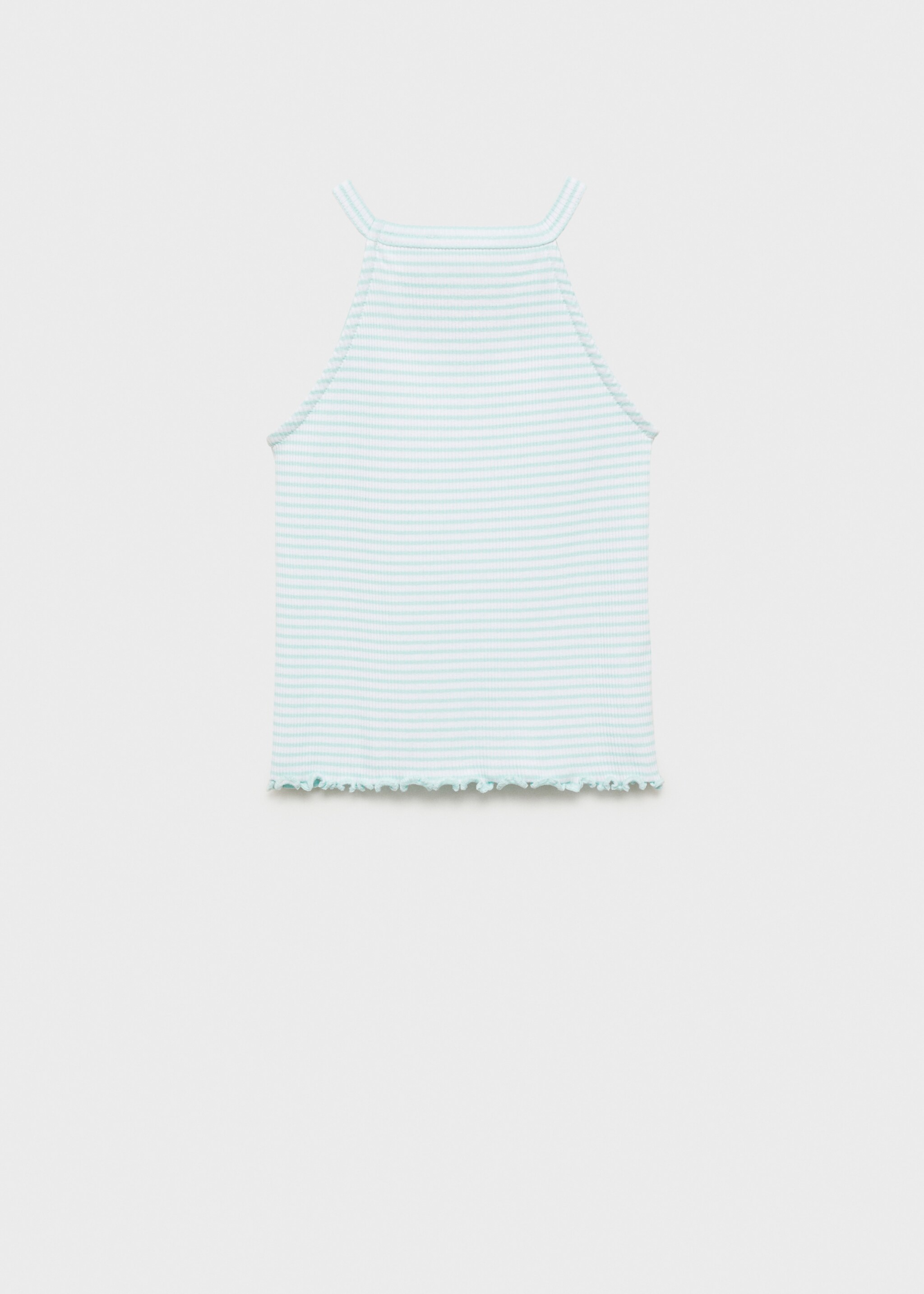Striped strap T-shirt - Reverse of the article