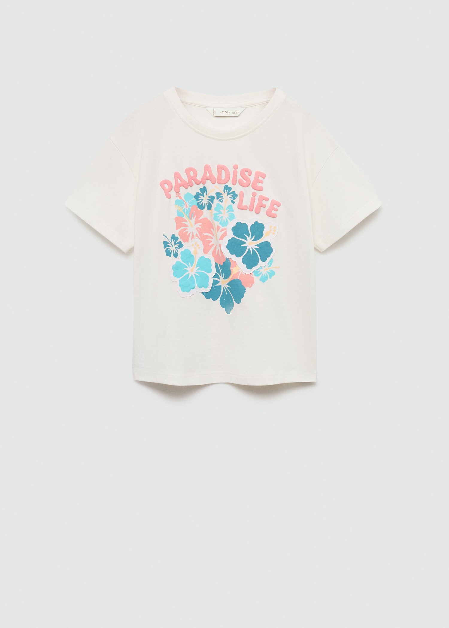 Bedrucktes Baumwoll-T-Shirt - Artikel ohne Model