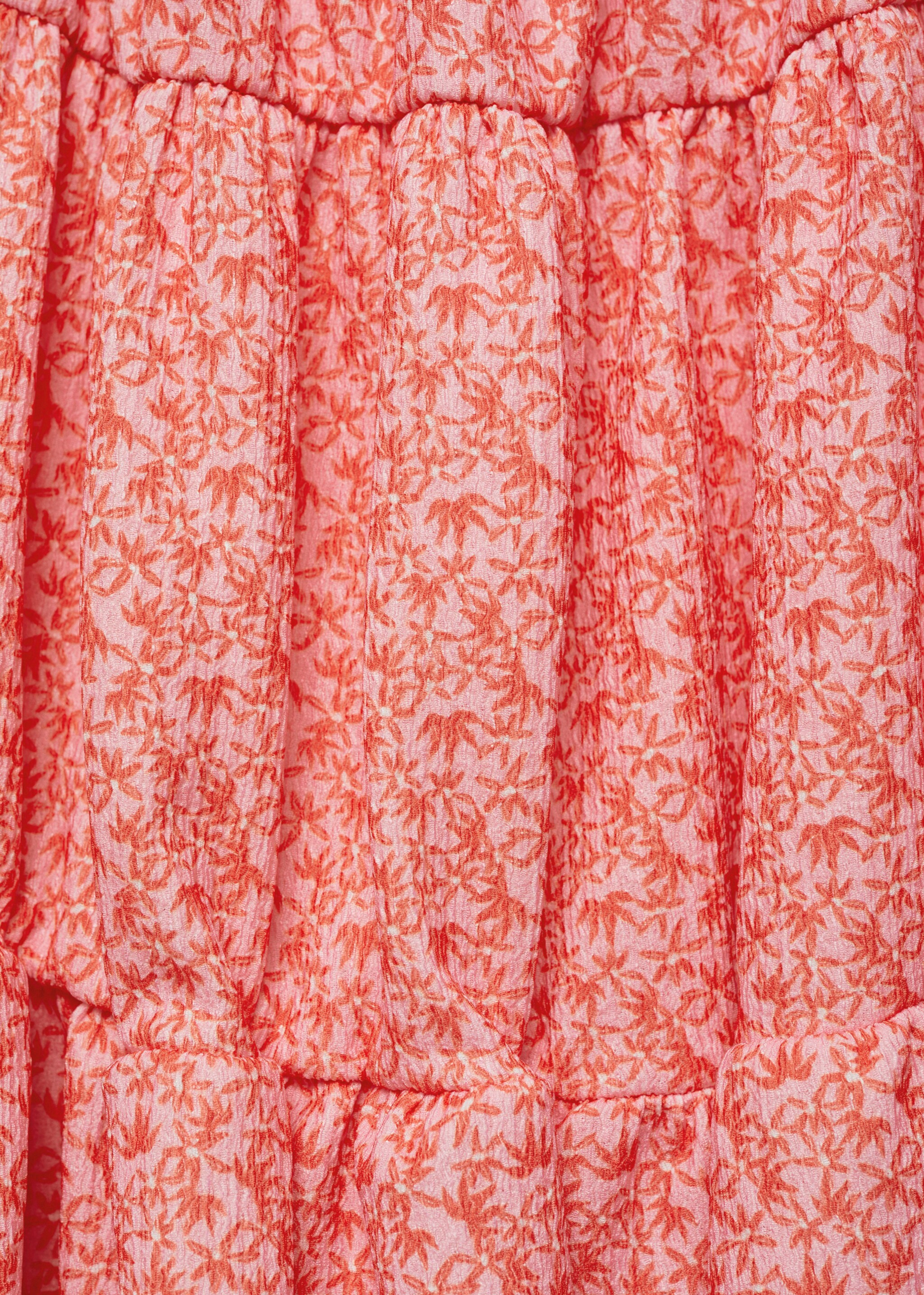 Ruffled printed dress - Details of the article 8