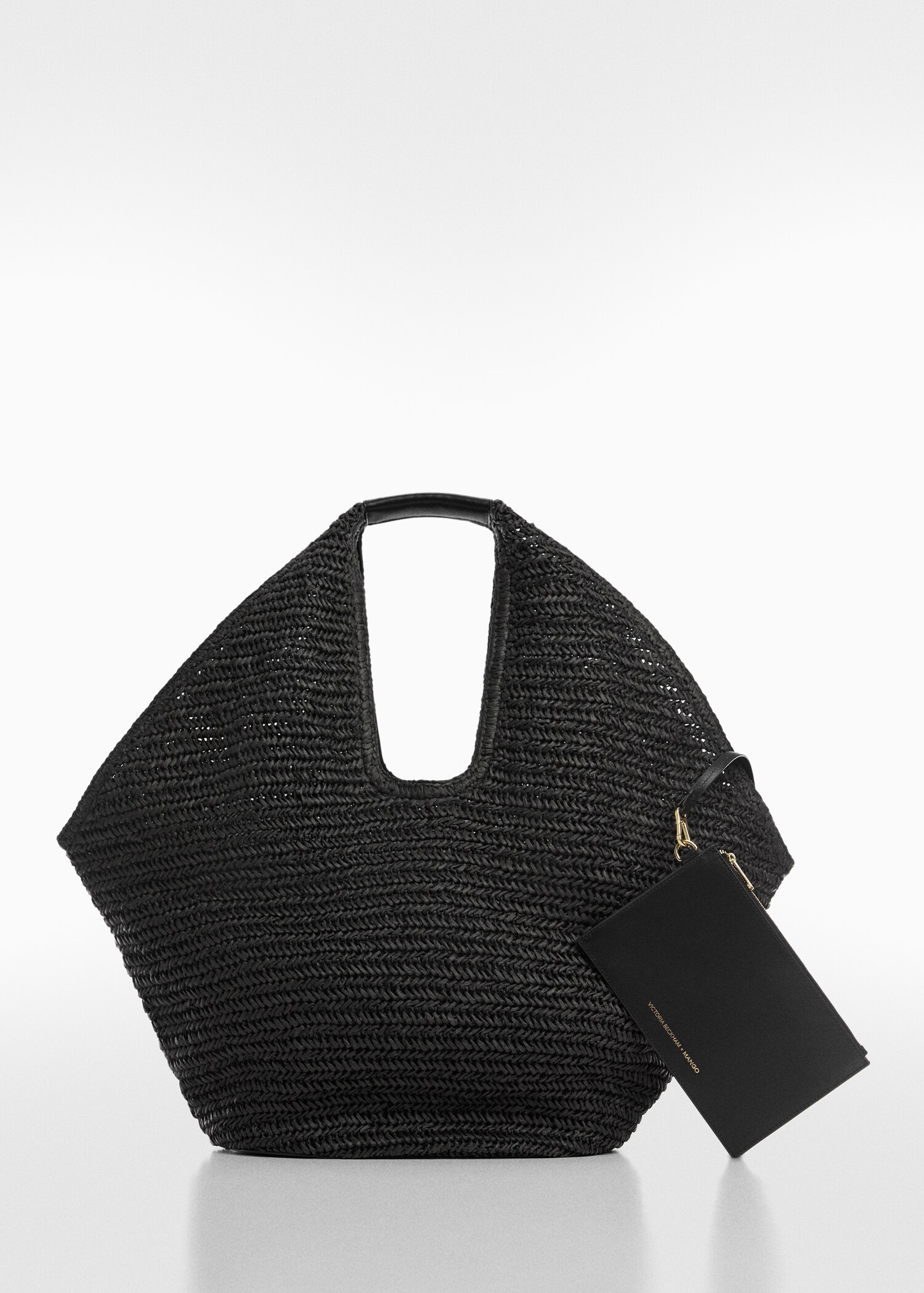 Maxi-Tasche aus Naturfasern - Artikel ohne Model