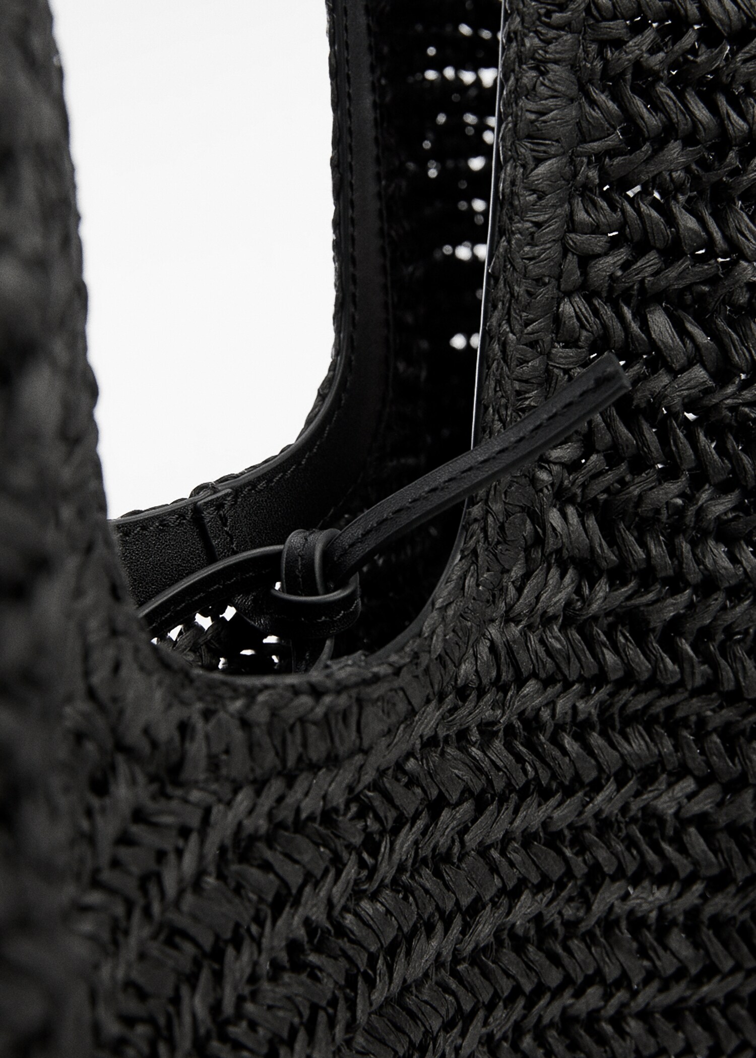 Maxi-Tasche aus Naturfasern - Detail des Artikels 1