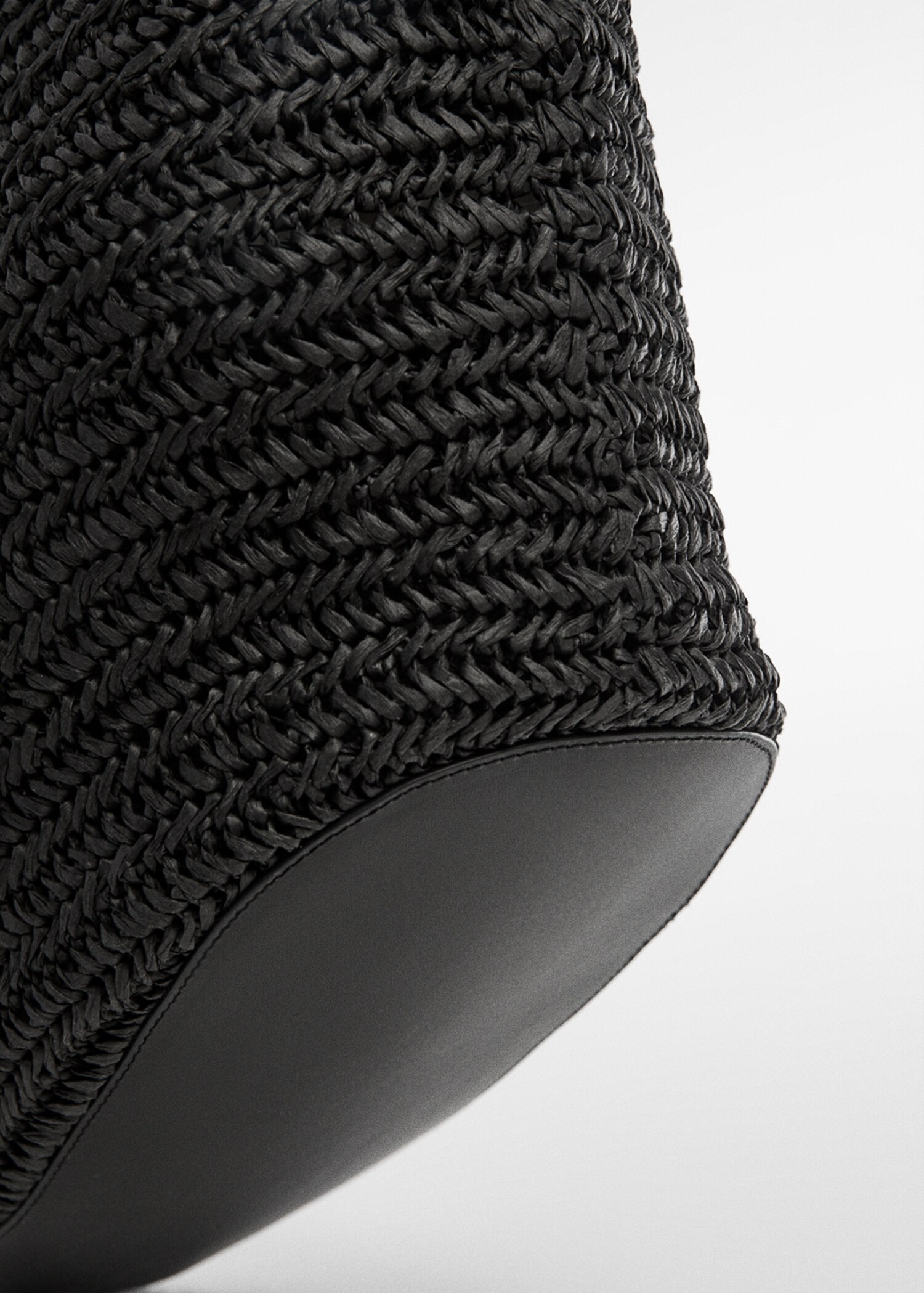 Maxi-Tasche aus Naturfasern - Detail des Artikels 2