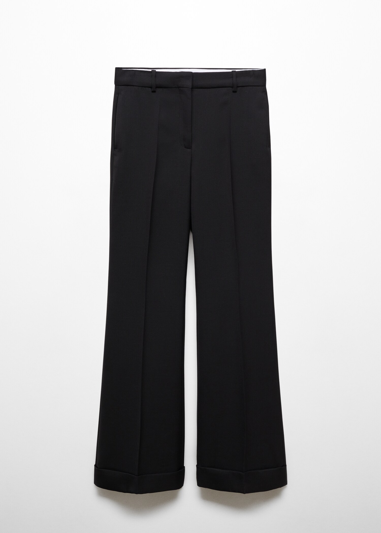 Wool-blend suit trousers - Article without model