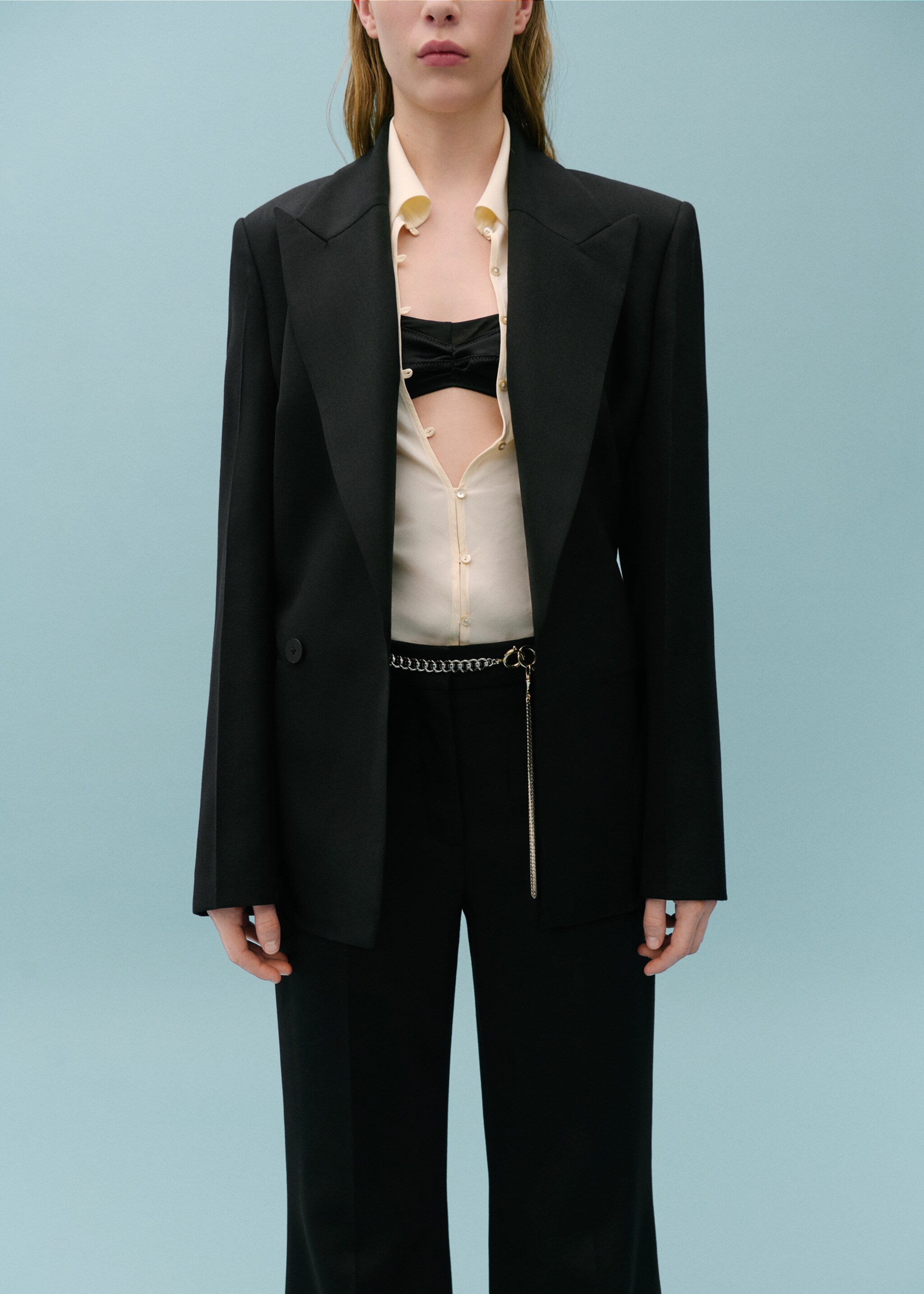 Wool-blend suit trousers - Details of the article 6