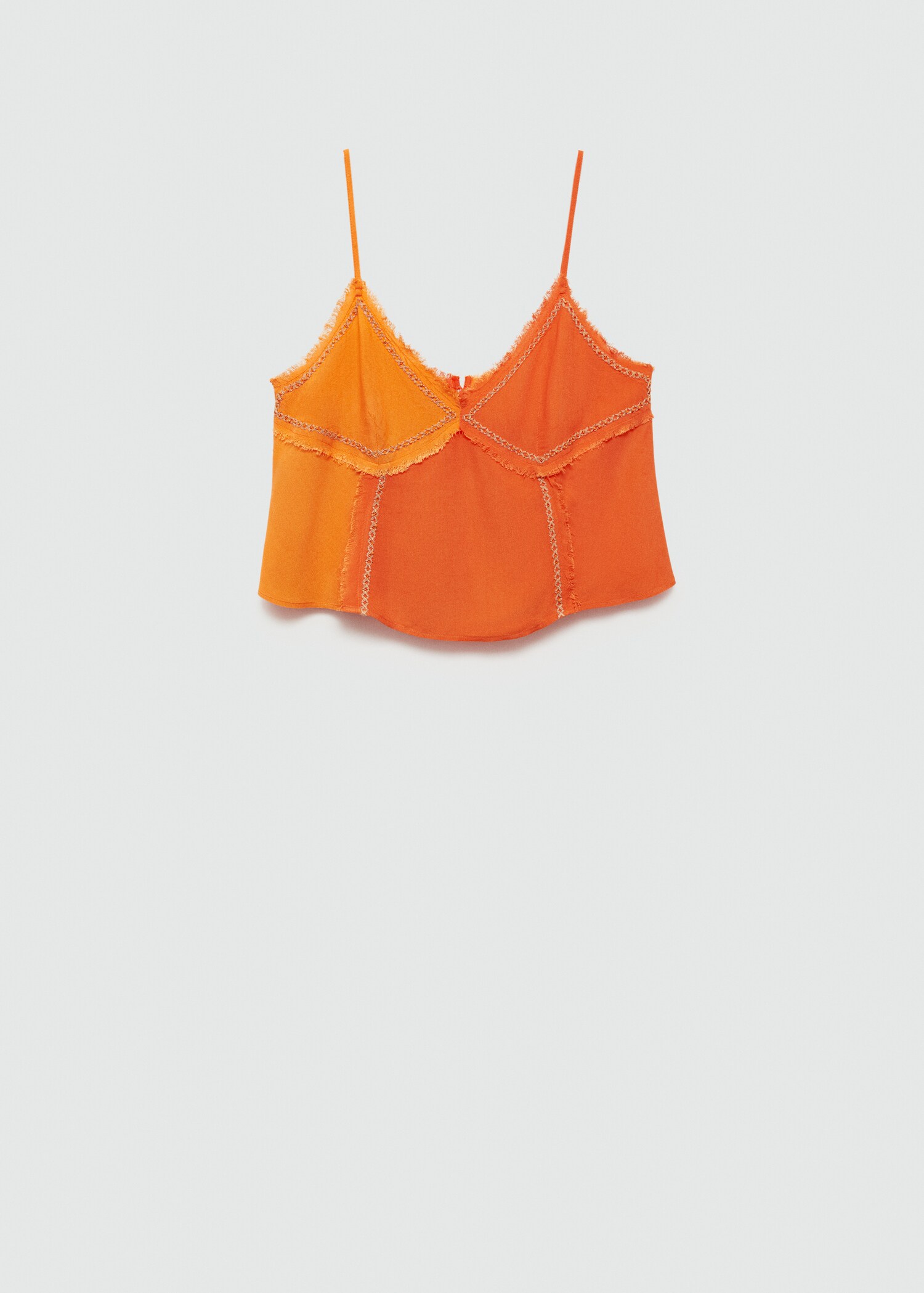 Contrast top with beaded details - Article without model