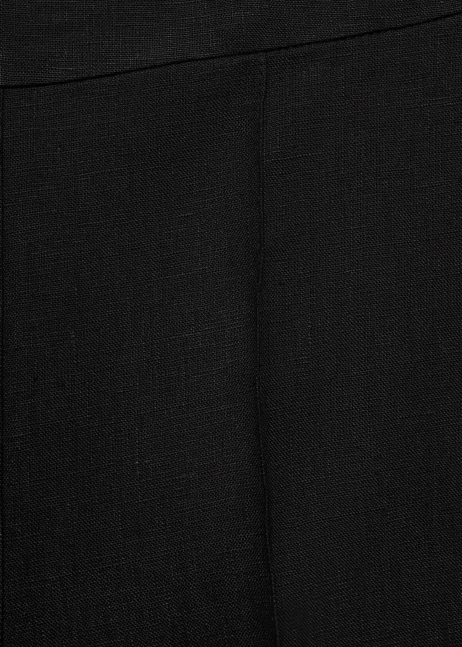 100% linen trousers with pleats - Details of the article 8
