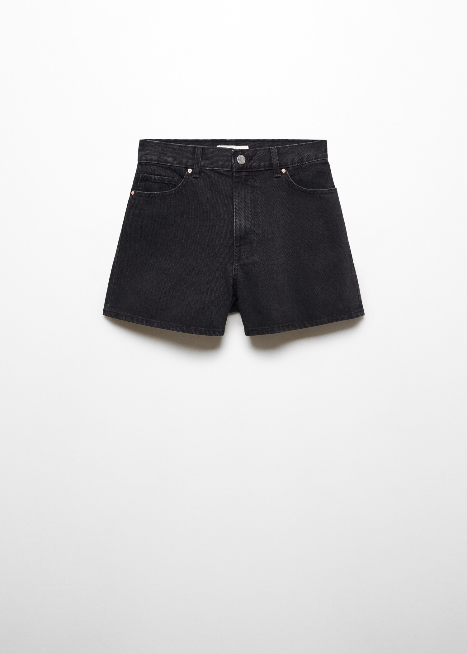 High-rise denim shorts - Article without model