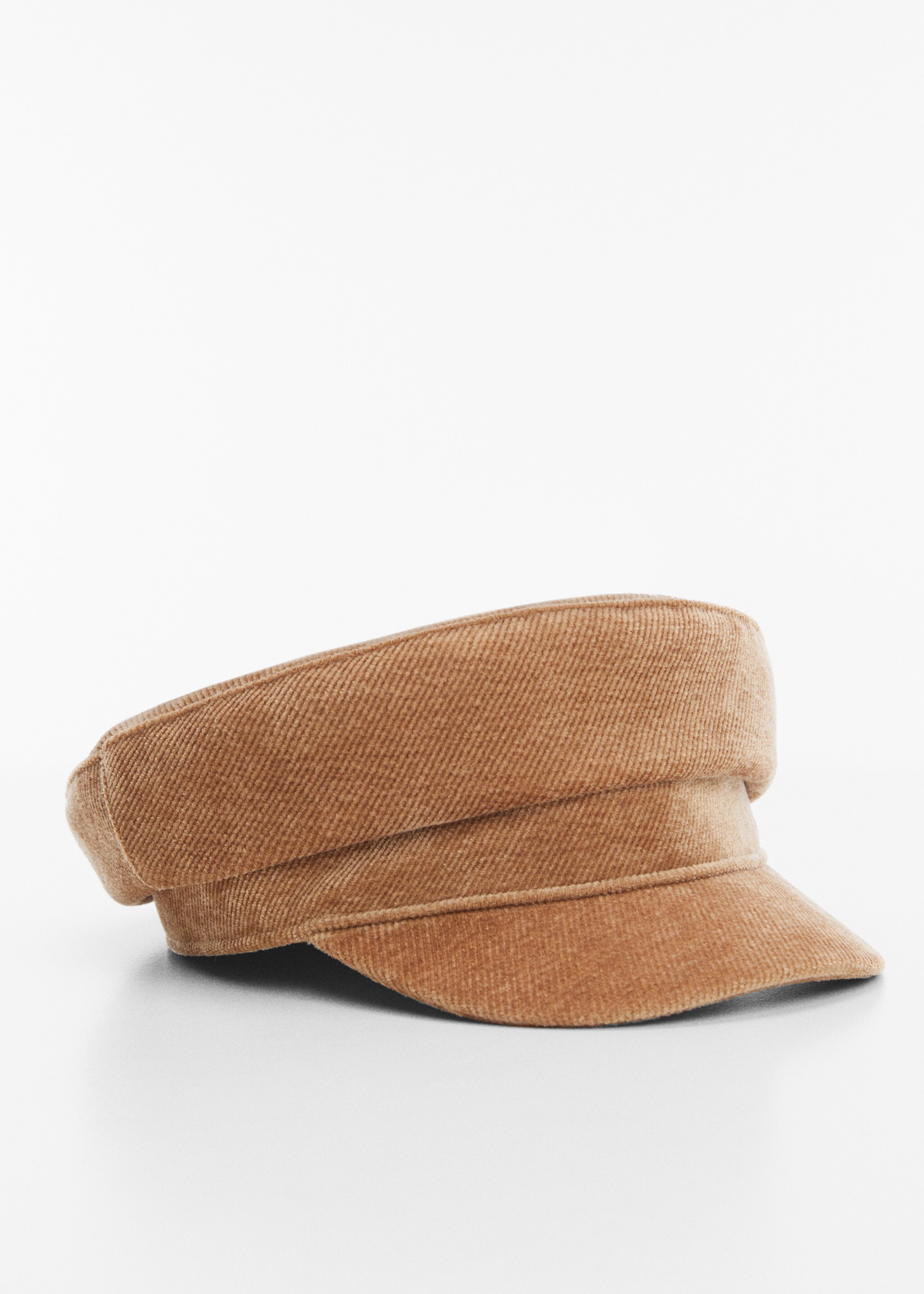 Corduroy baker cap - Medium plane