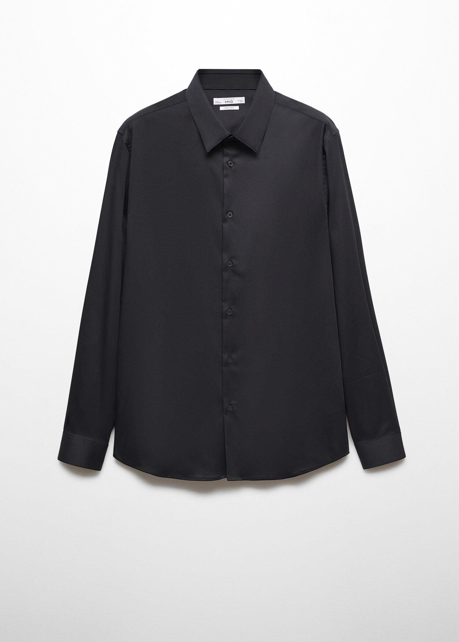 Πουκάμισο κοστουμιού super slim fit ποπλίνα - Προϊόν χωρίς μοντέλο