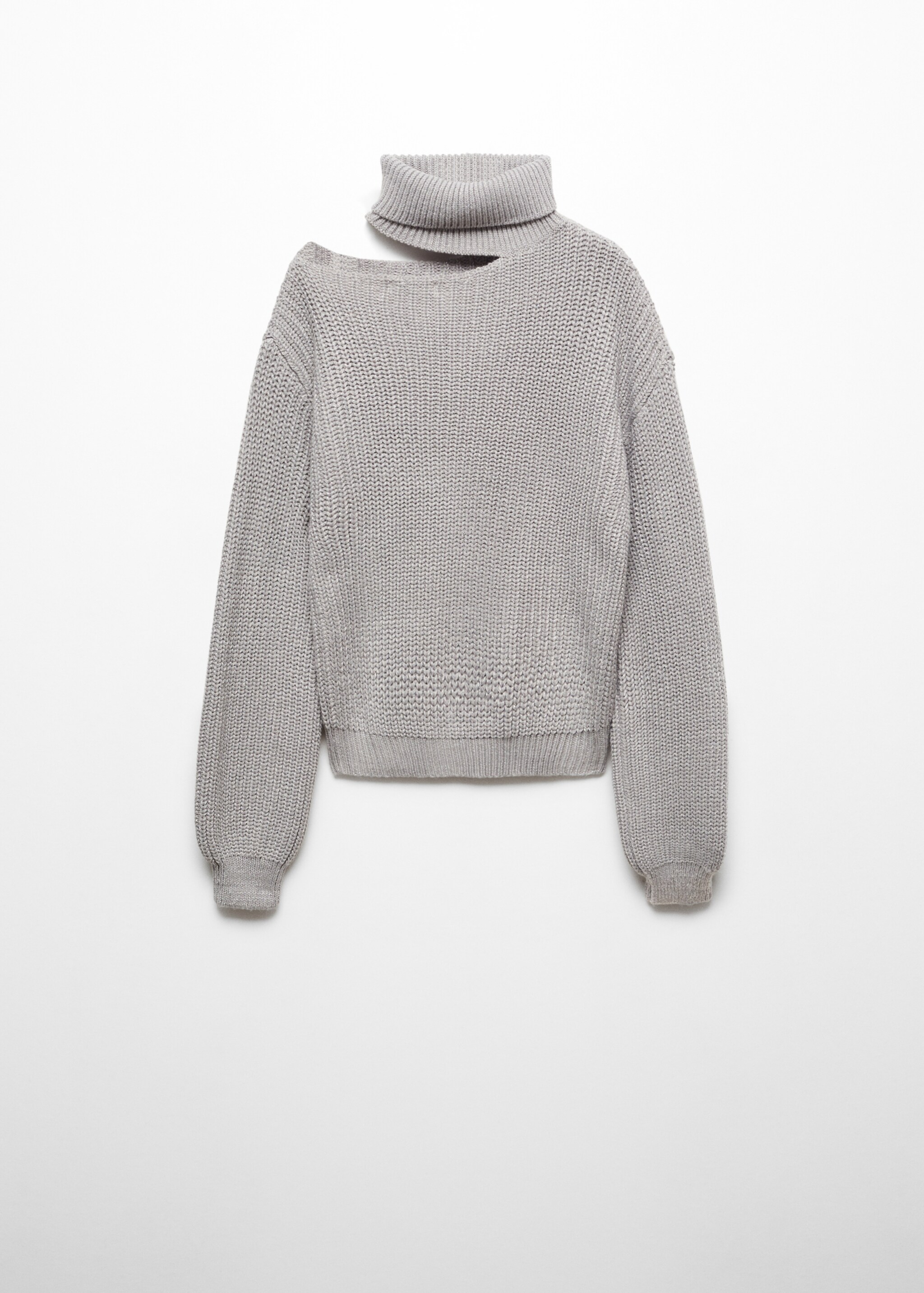 Turtleneck knit sweater - Article without model