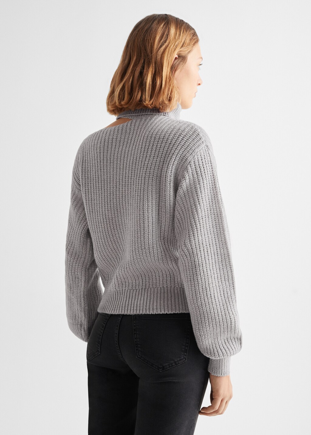 Asymmetrical Turtleneck by Ann Demeulemeester- La Garçonne