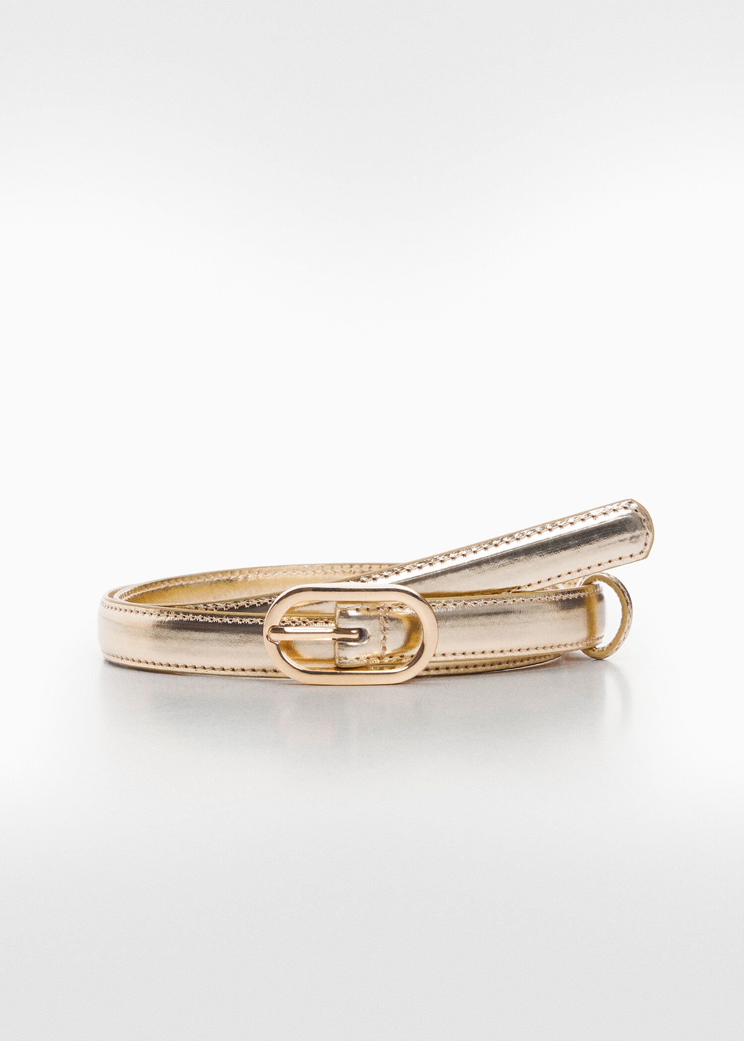 Oval buckle belt - Article without model