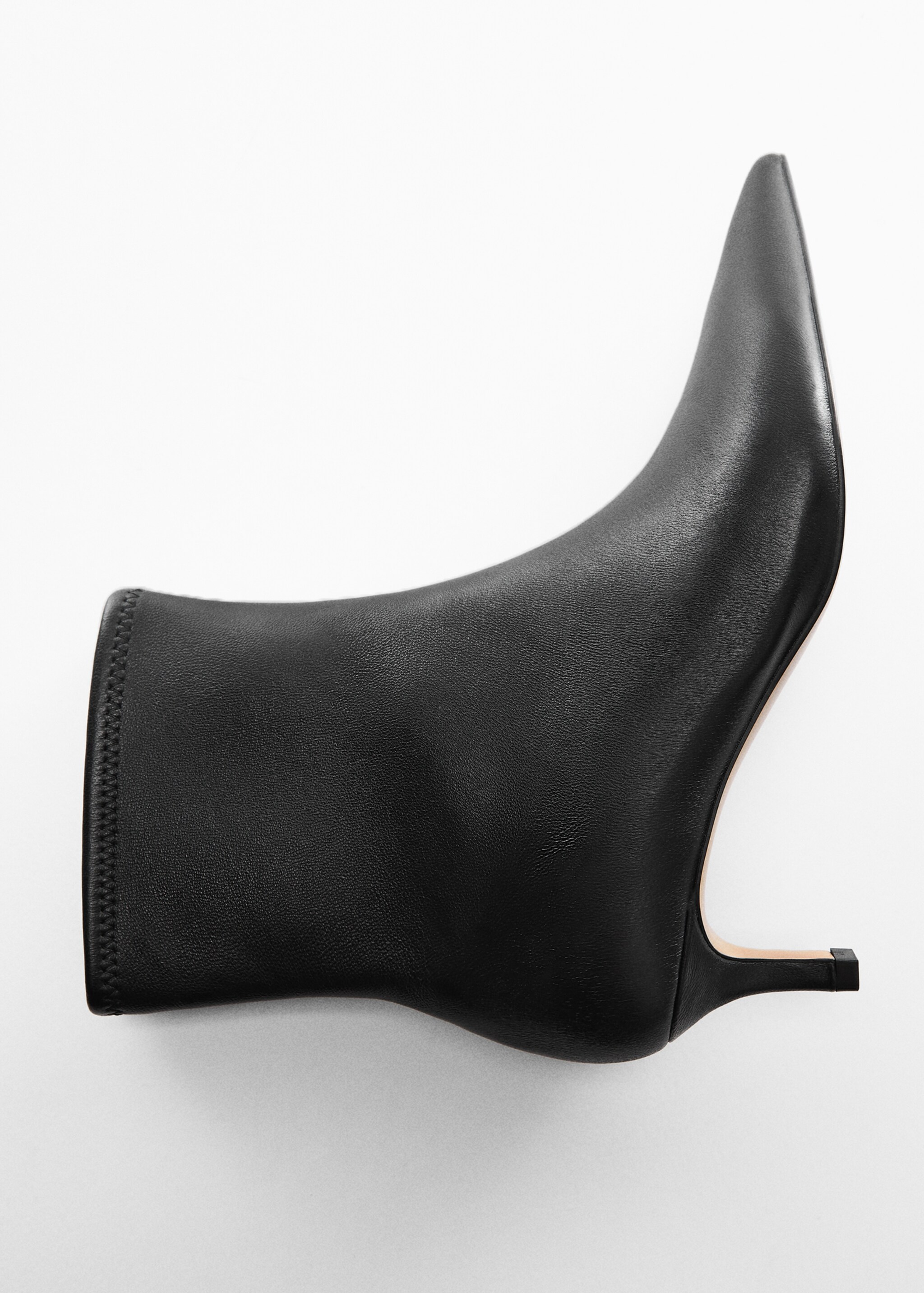 Leder-Stiefelette mit Kittenheel - Detail des Artikels 5