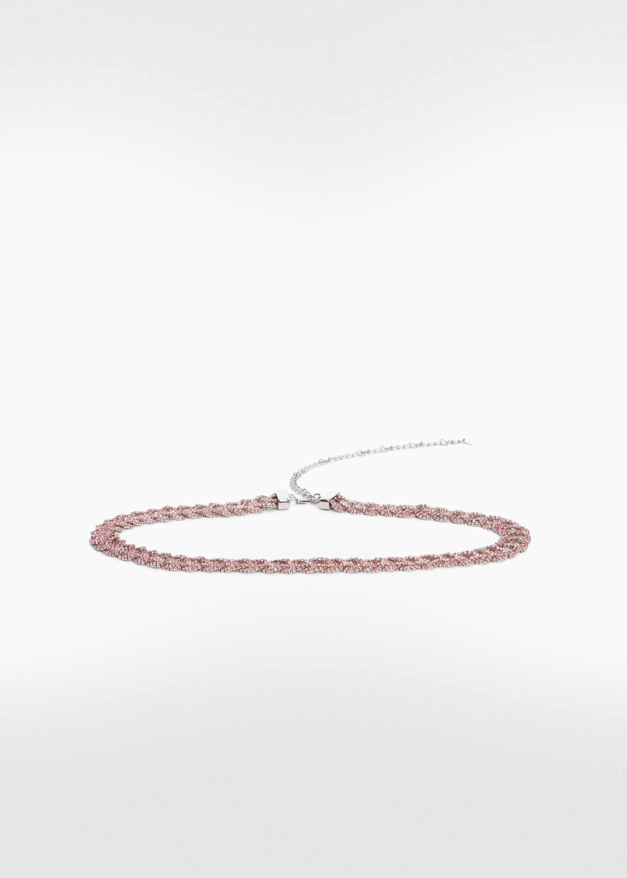 Cinto entrançado de strass - Artigo sem modelo