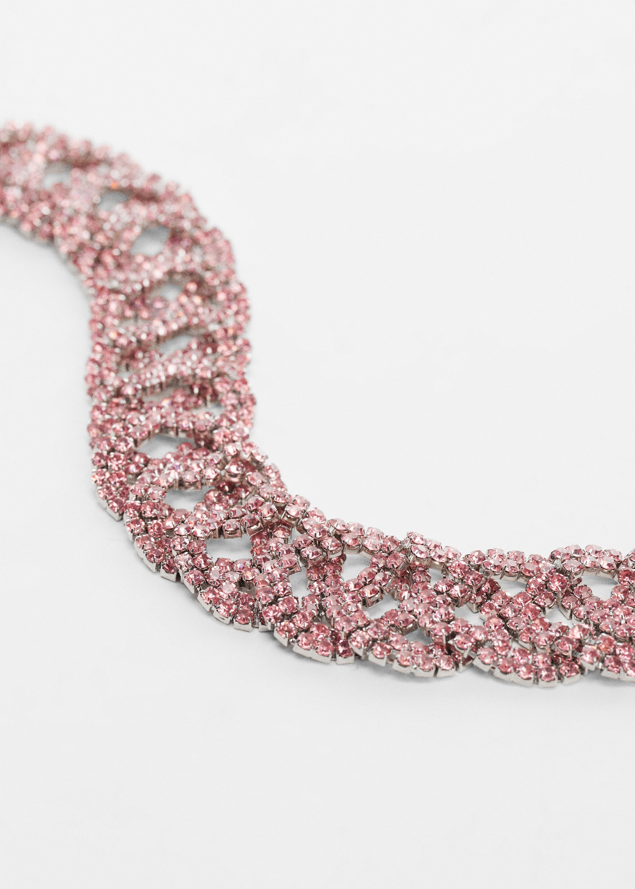 Cinto entrançado de strass - Pormenor do artigo 1