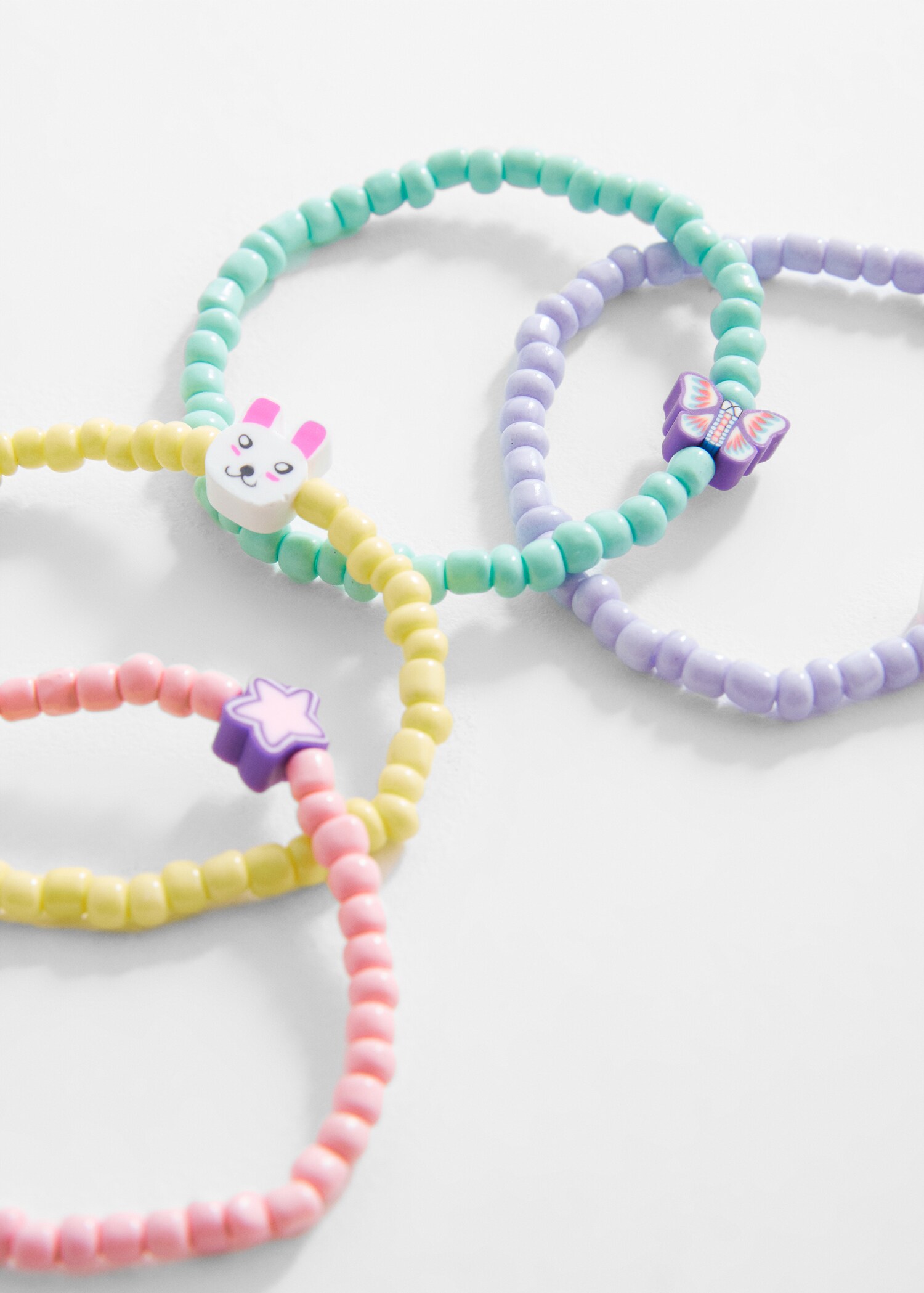 Lot 4 bracelets - Plan moyen