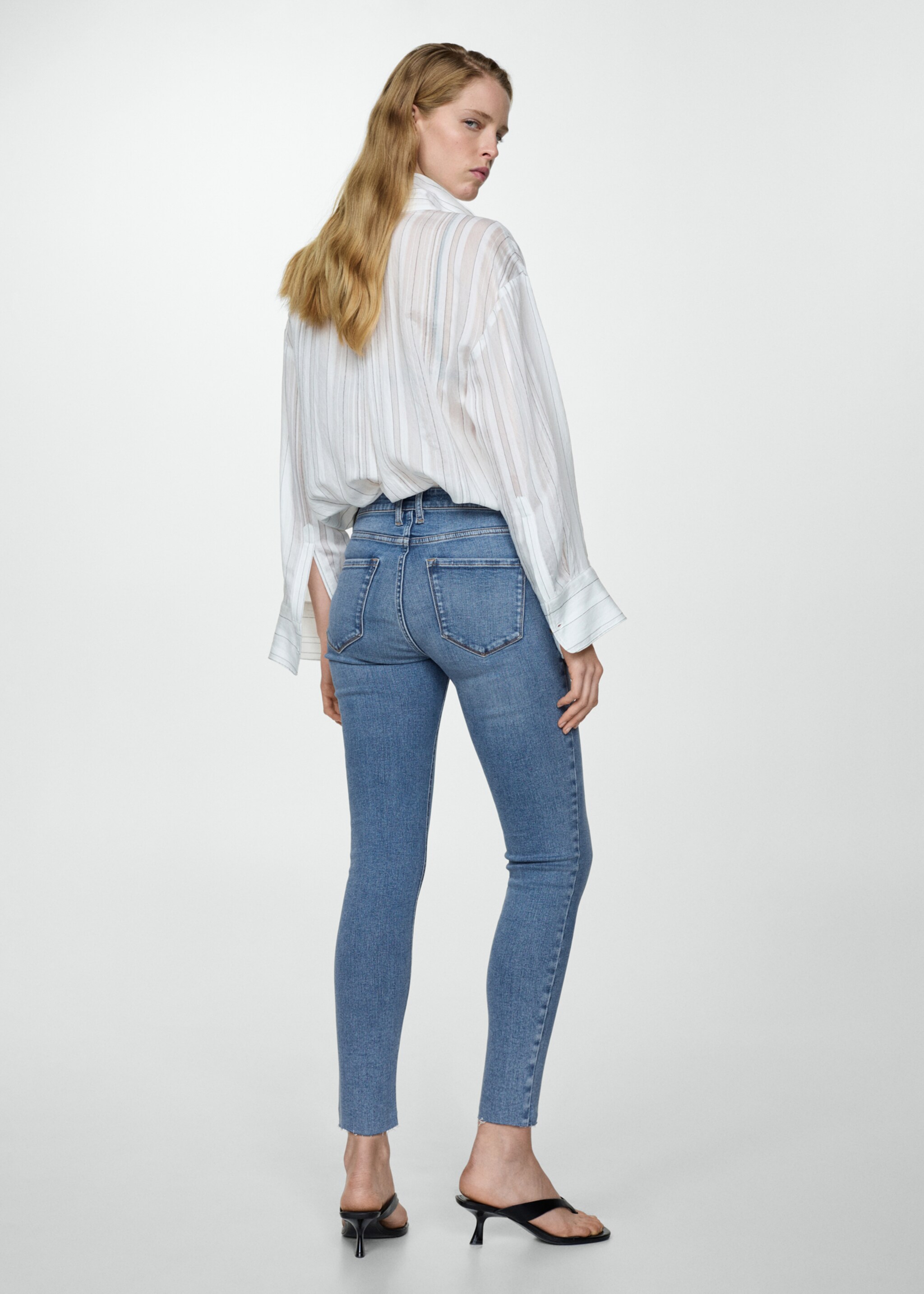 Skinny cropped jeans - Reverse of the article