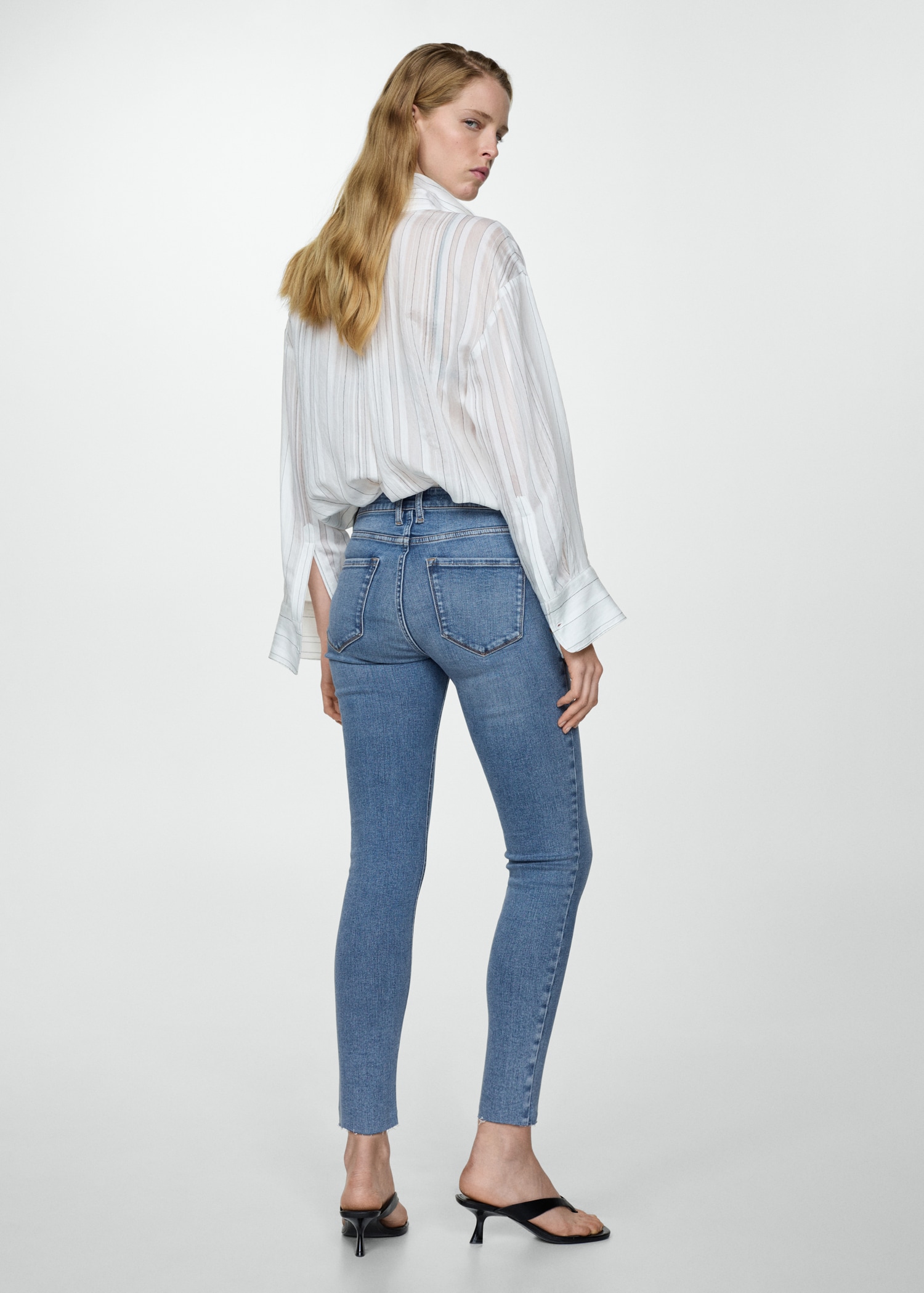 Jeans skinny crop Donna MANGO OUTLET Italia