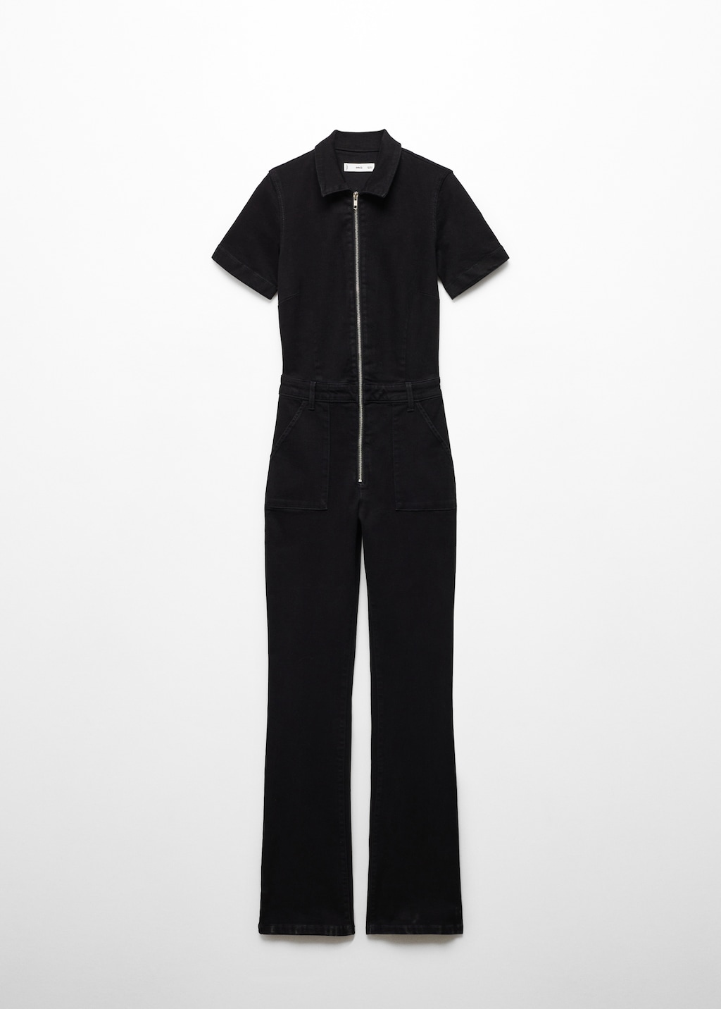 Denim zipper jumpsuit - Women | MANGO OUTLET USA