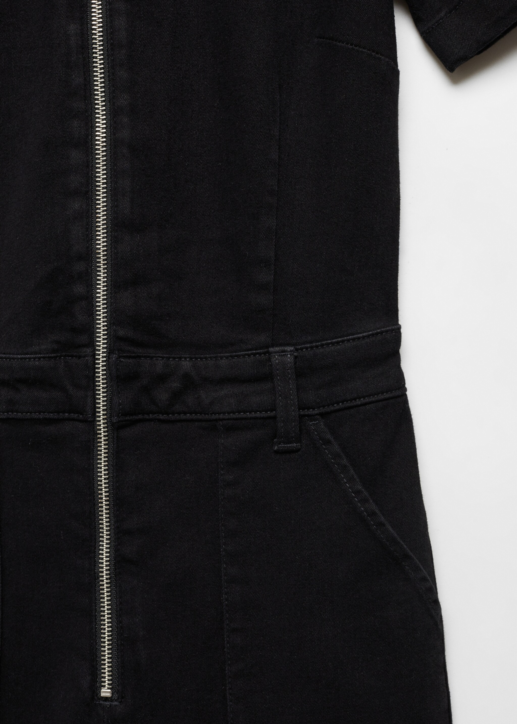Jeans-Jumpsuit mit Reißverschluss - Detail des Artikels 8