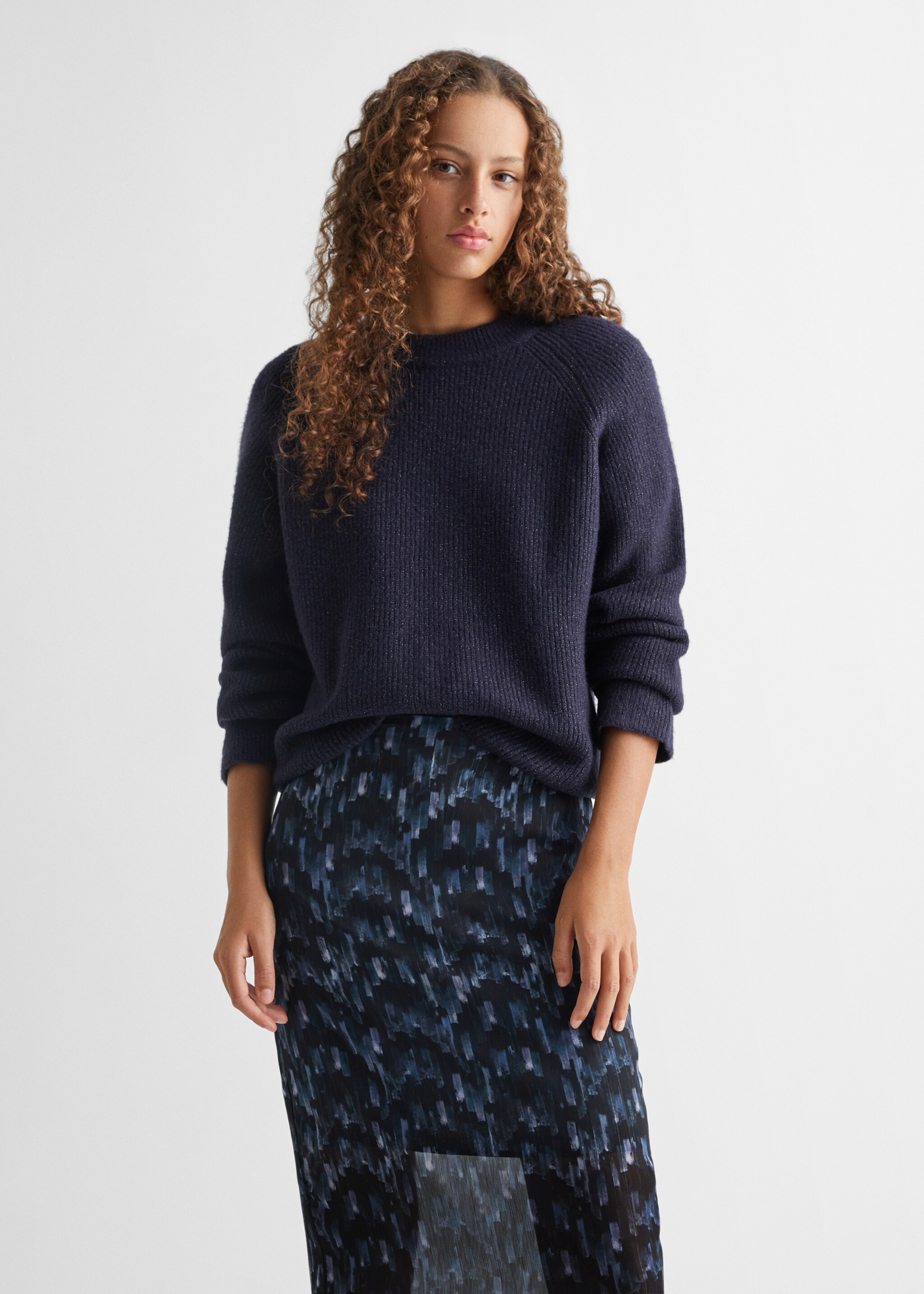 Printed long skirt - Medium plane
