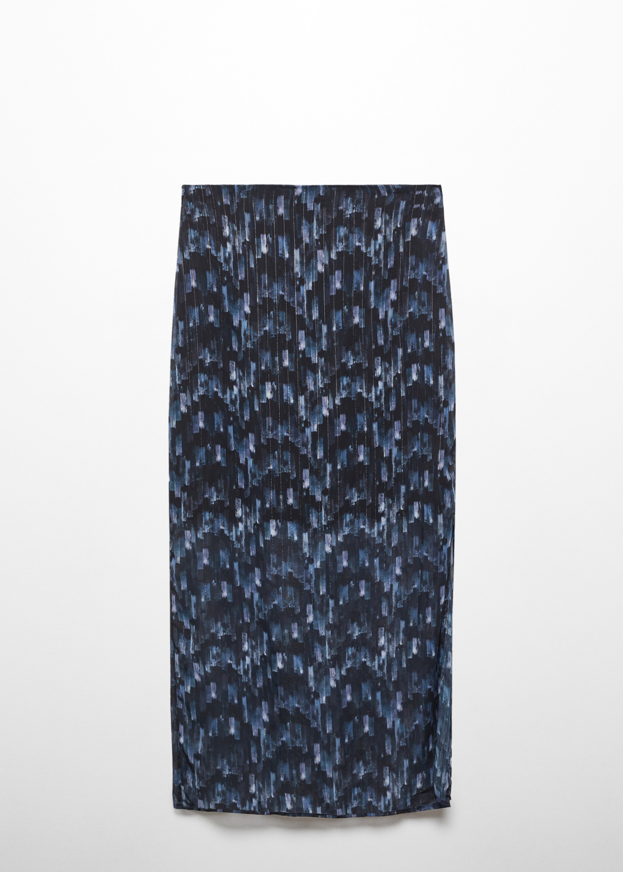 Printed long skirt - Article without model