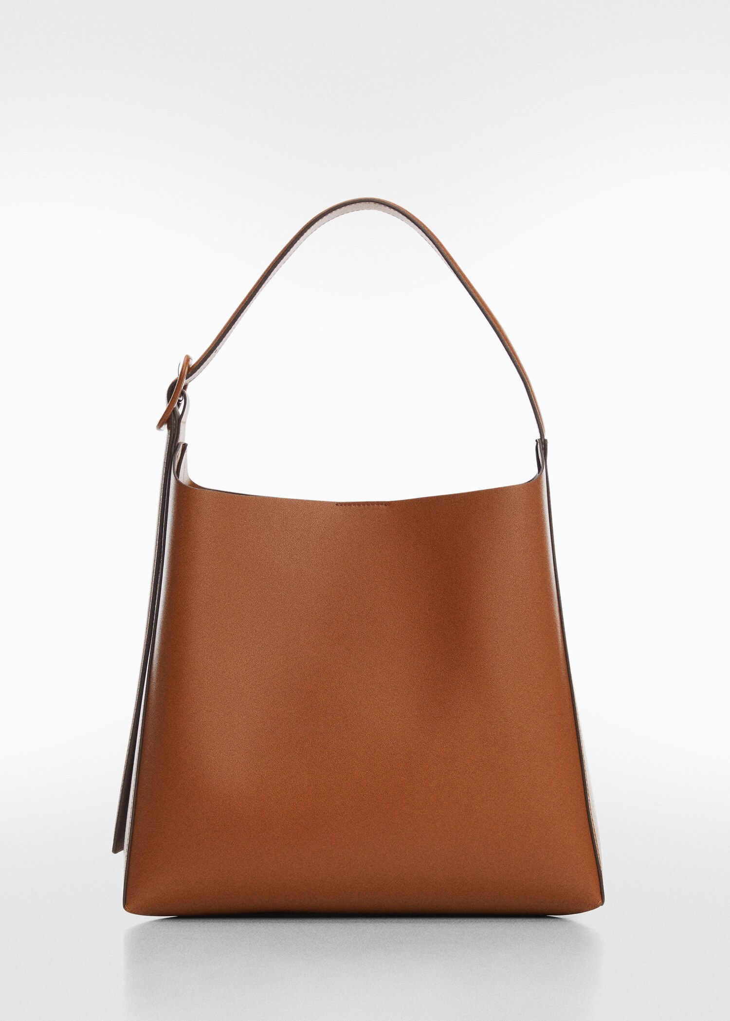 Shopper bag with buckle - Article without model