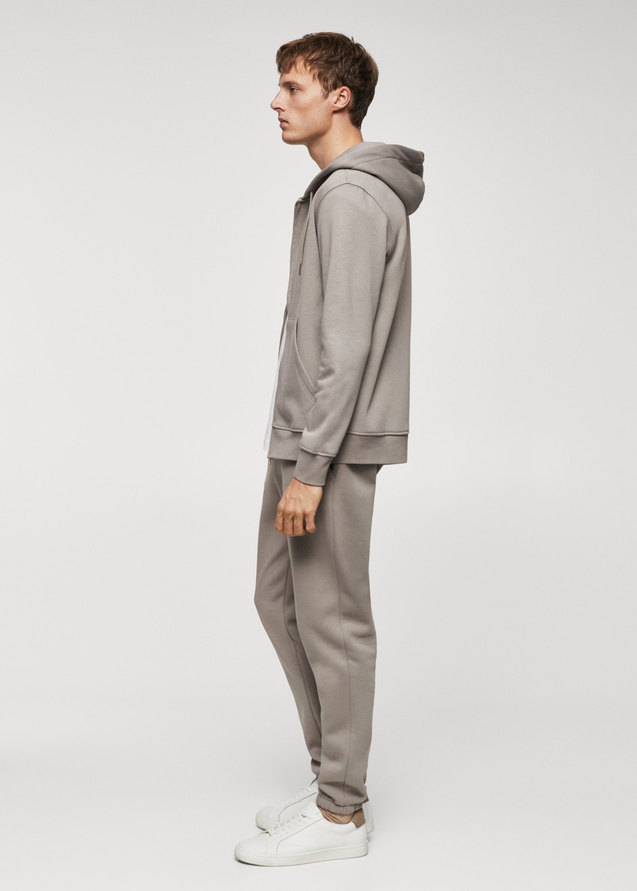 Sweat-shirt coton zippé capuche - Détail de l'article 2