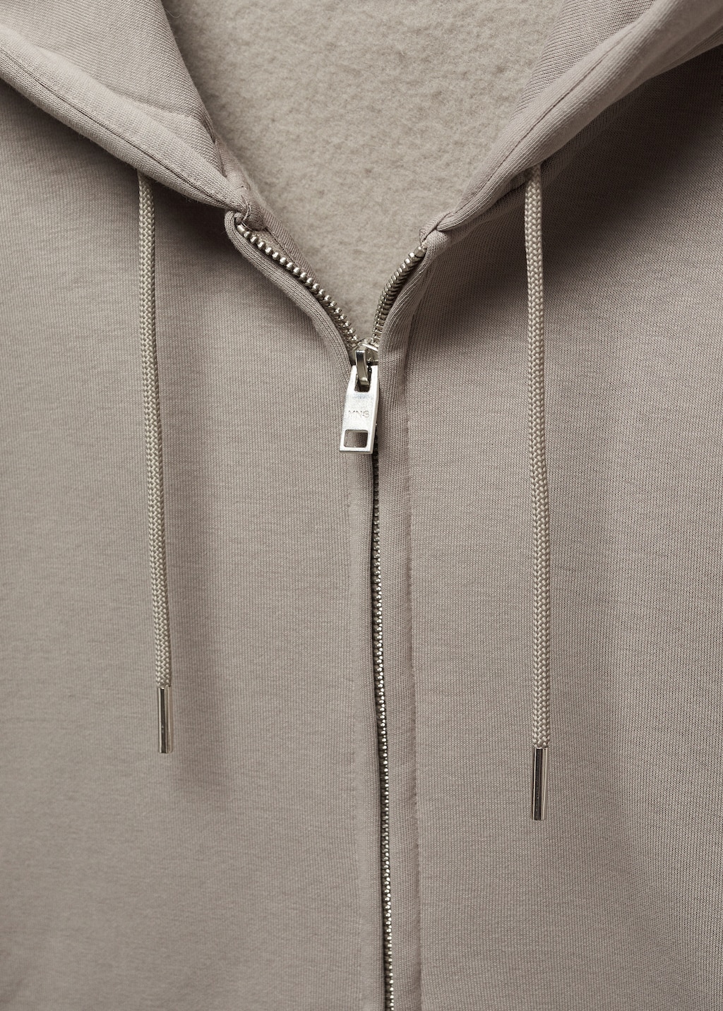 トップス yo BIOTO cotton zip hoodie Cotton zip-up hoodie - Men | MANGO OUTLET USA