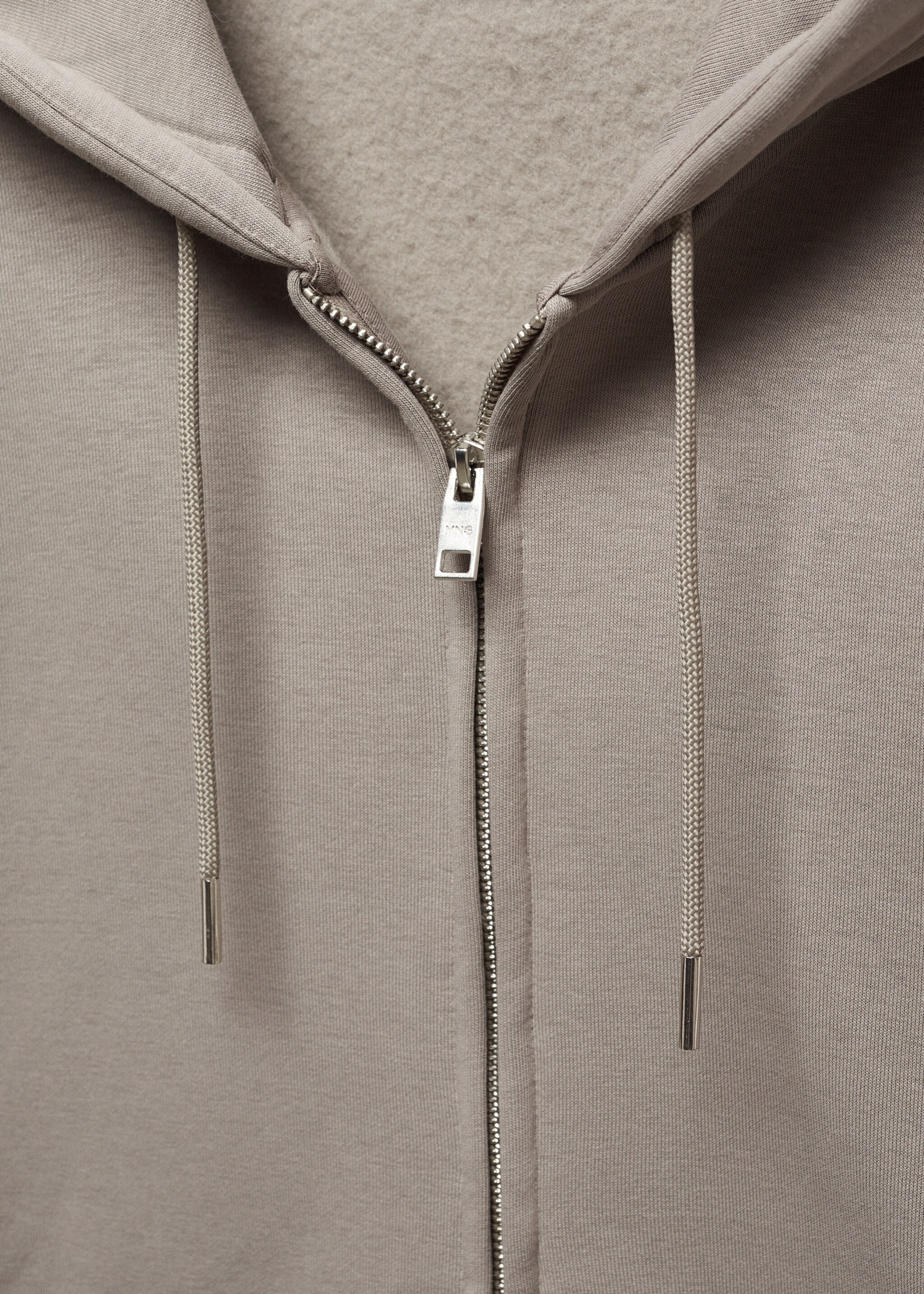 Sweat-shirt coton zippé capuche - Détail de l'article 8