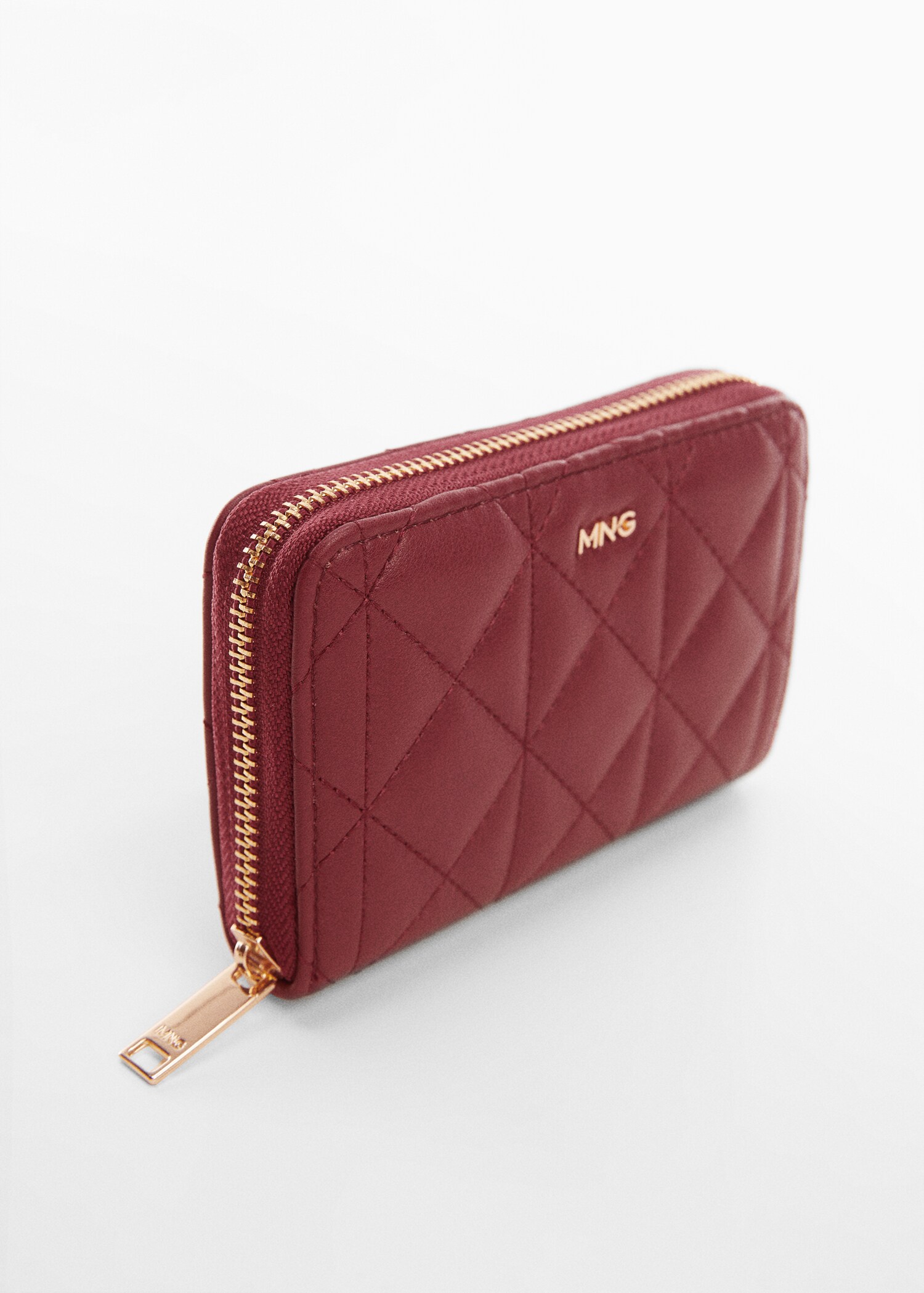 Padded logo wallet - Medium plane