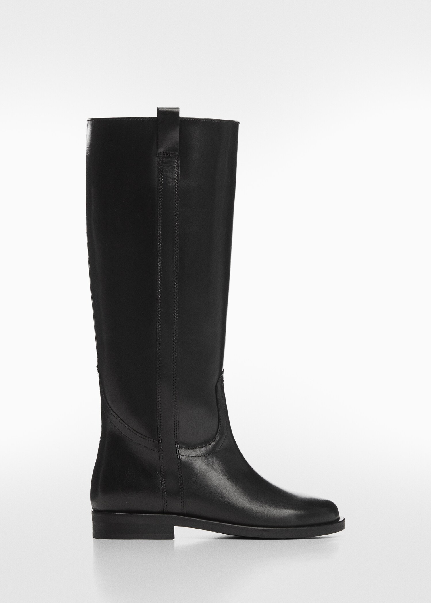 Knee-high leather boots - Article without model