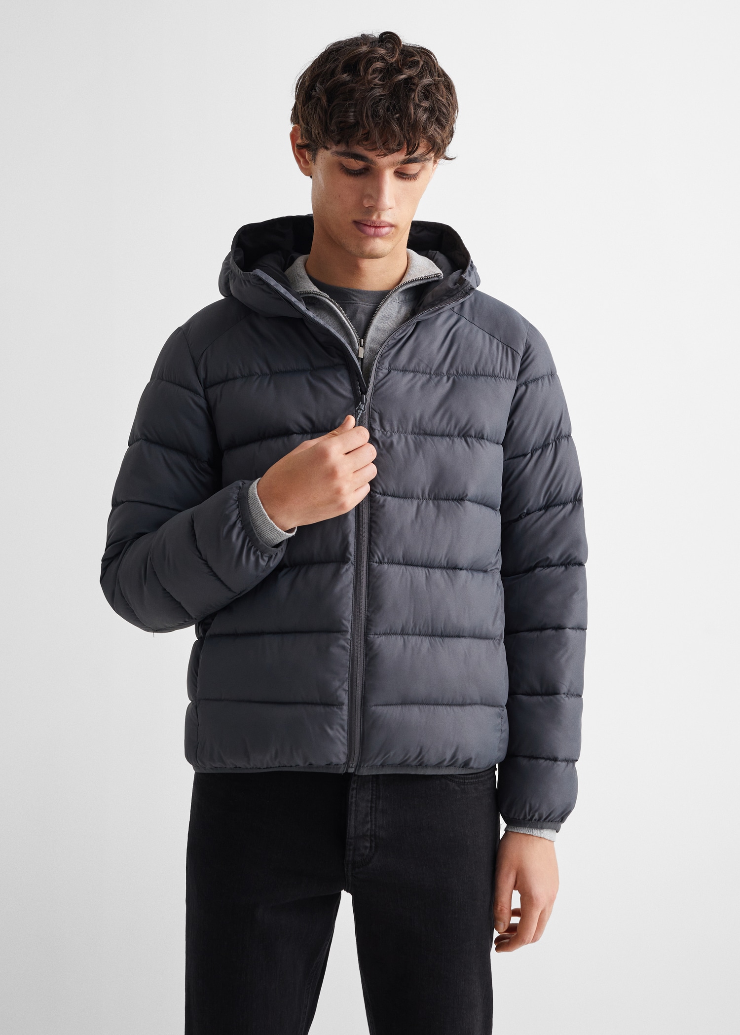 Quilted jacket Teen Boy MANGO OUTLET USA - Main Image